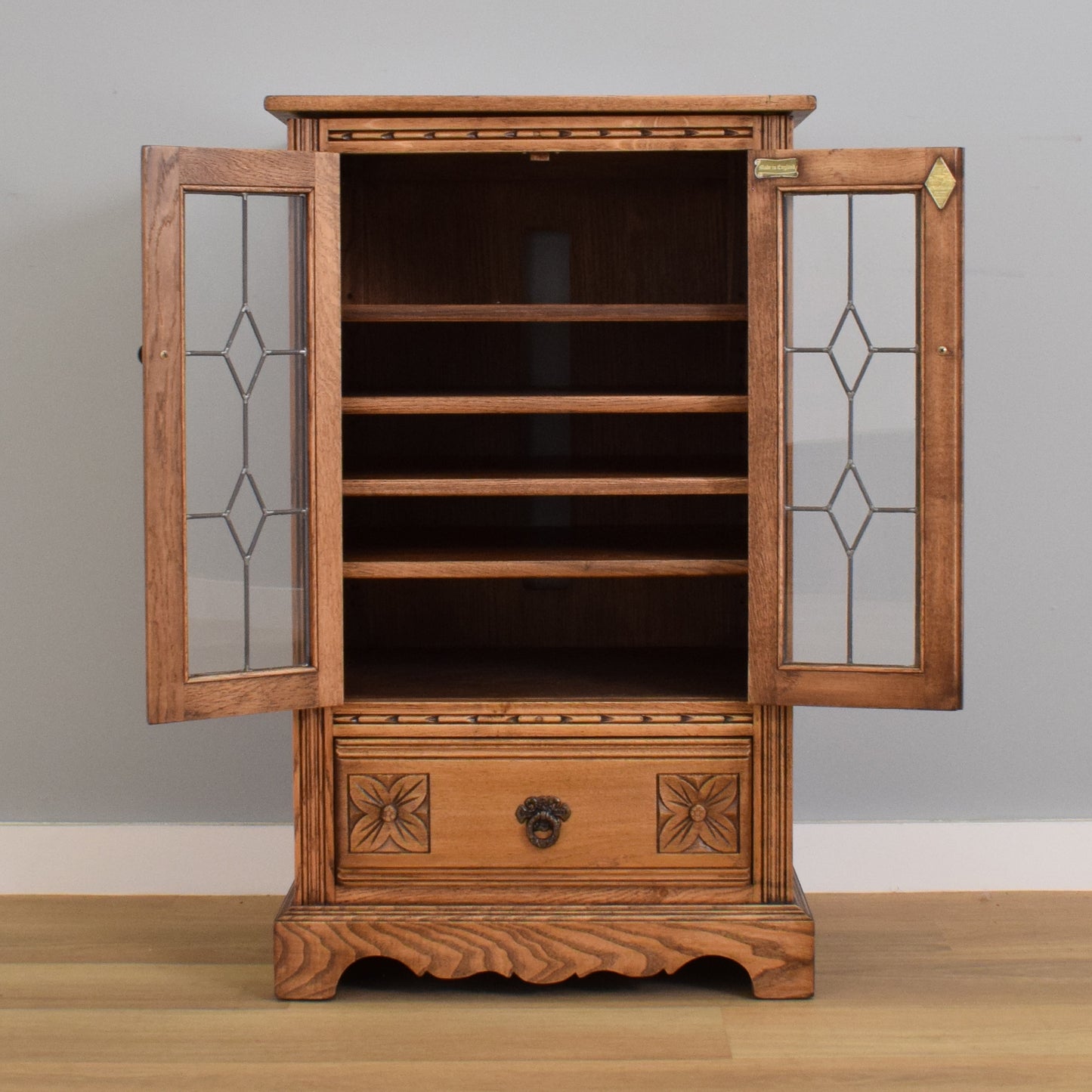 Old Charm Media Cabinet