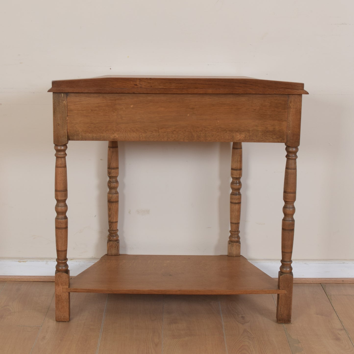 Vintage Oak Console Table