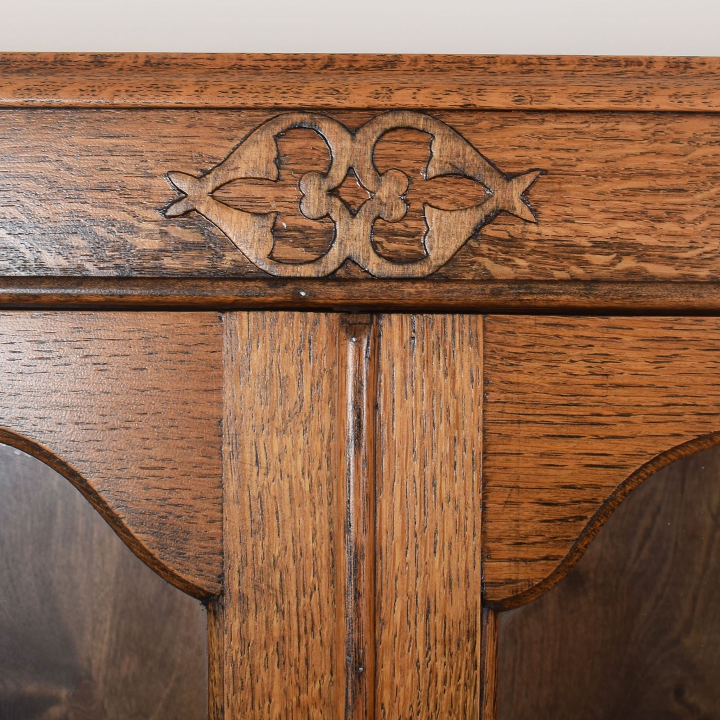 Glazed Bookcase Cabinet