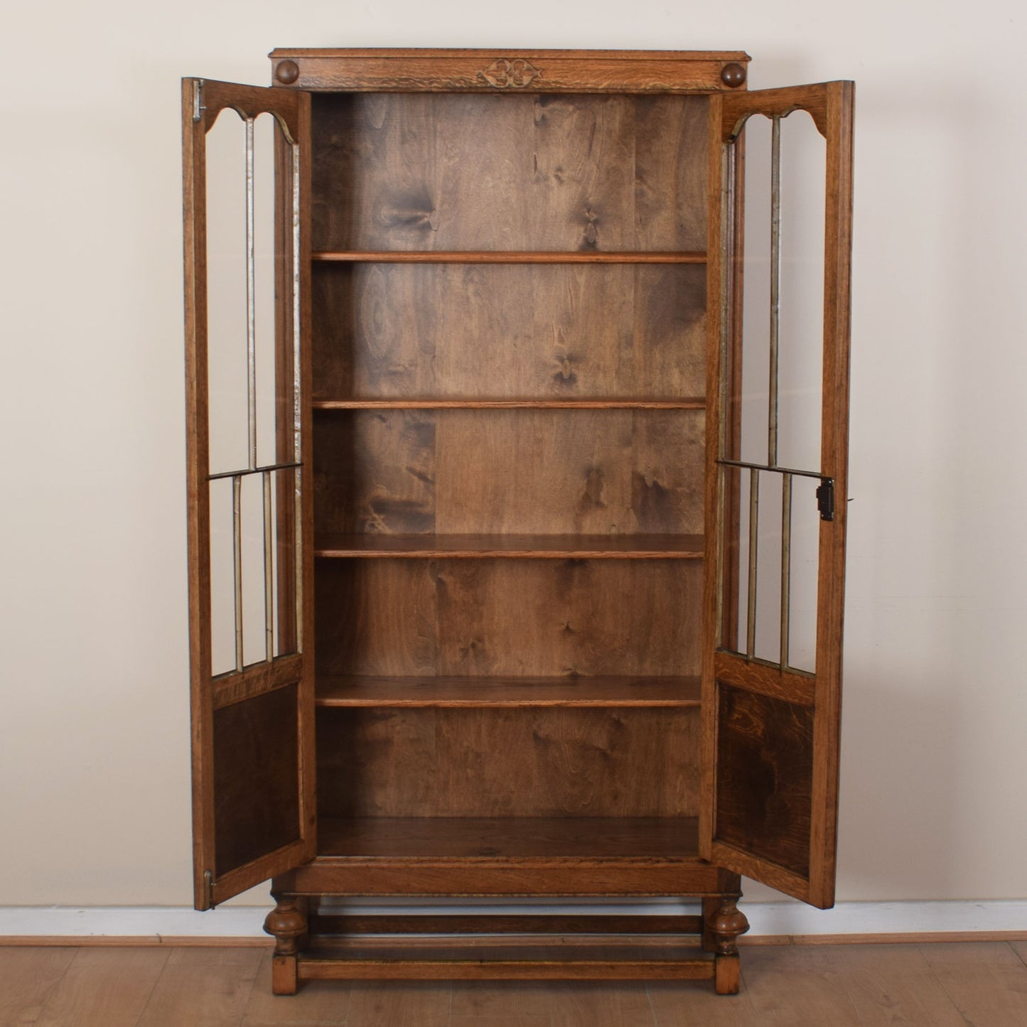 Glazed Bookcase Cabinet