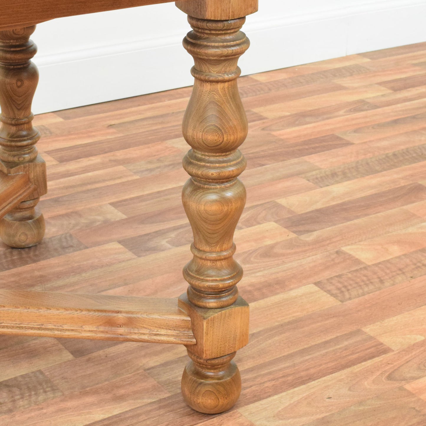 Ercol Draw Leaf Table and Six Chairs