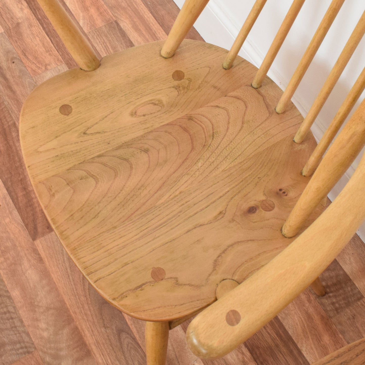 Ercol Draw Leaf Table and Six Chairs