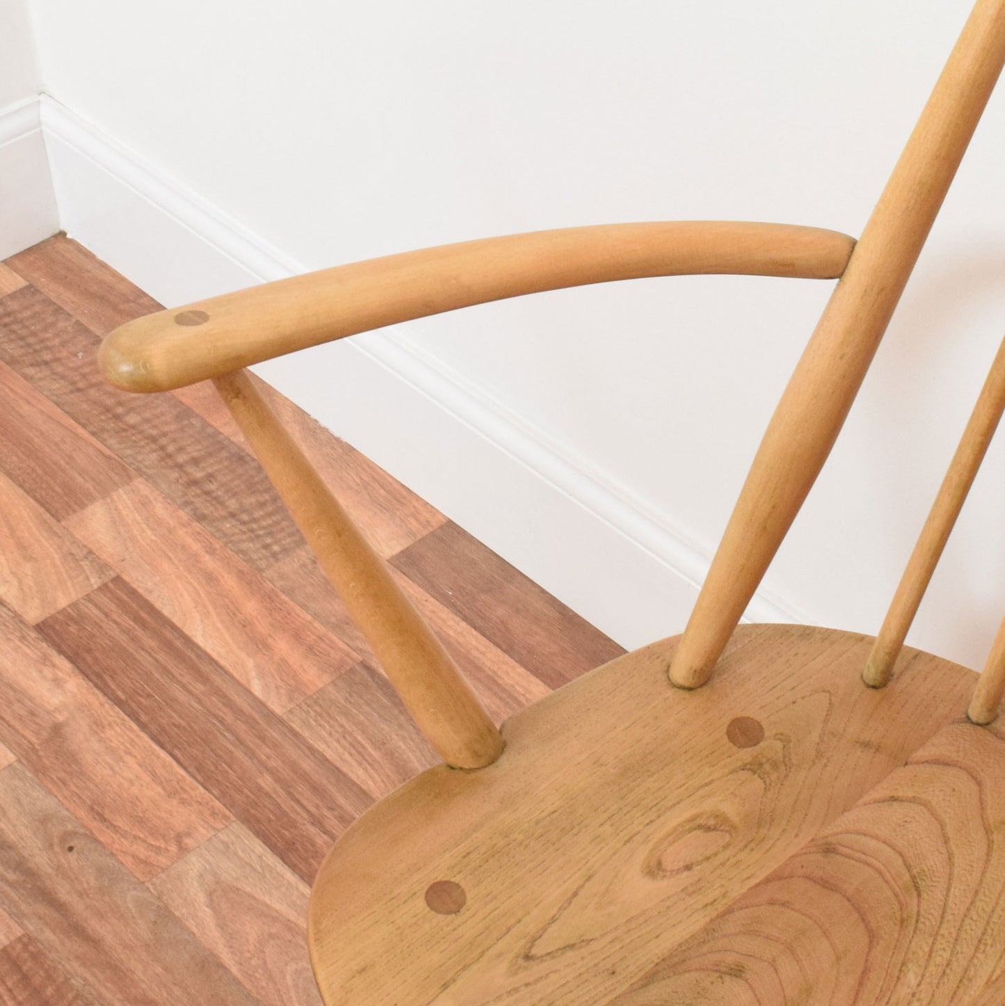 Ercol Draw Leaf Table and Six Chairs