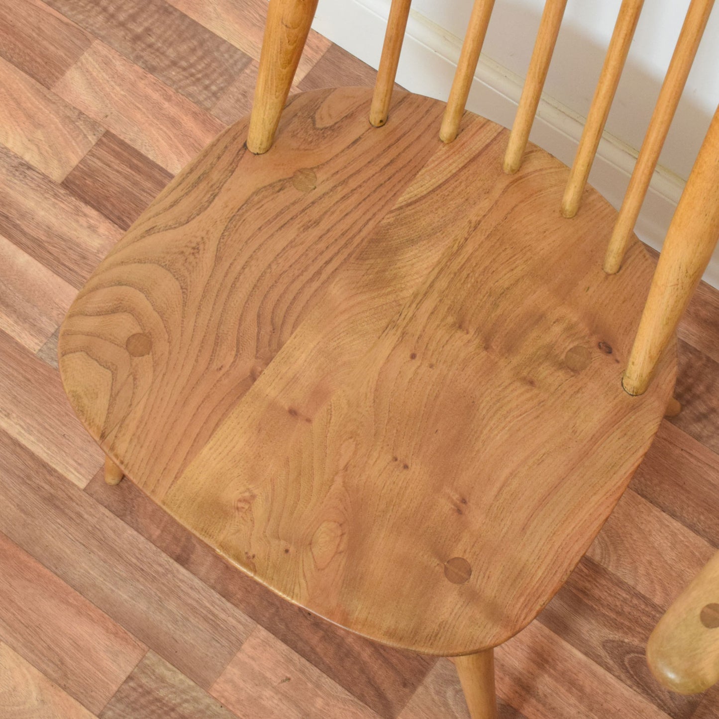 Ercol Draw Leaf Table and Six Chairs