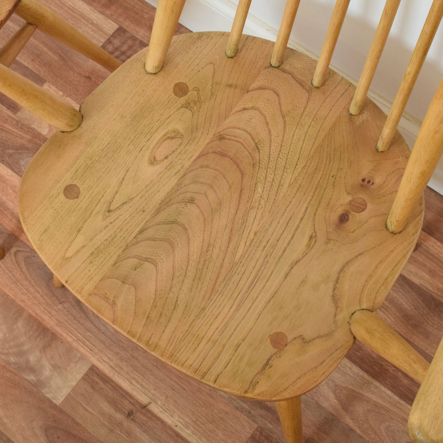 Ercol Draw Leaf Table and Six Chairs