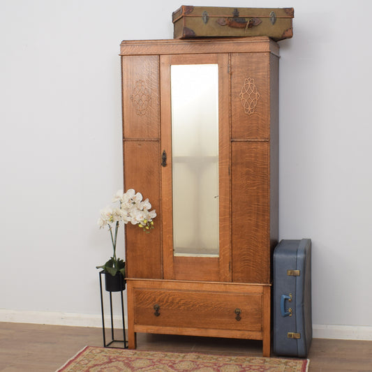 Restored Oak Hallrobe