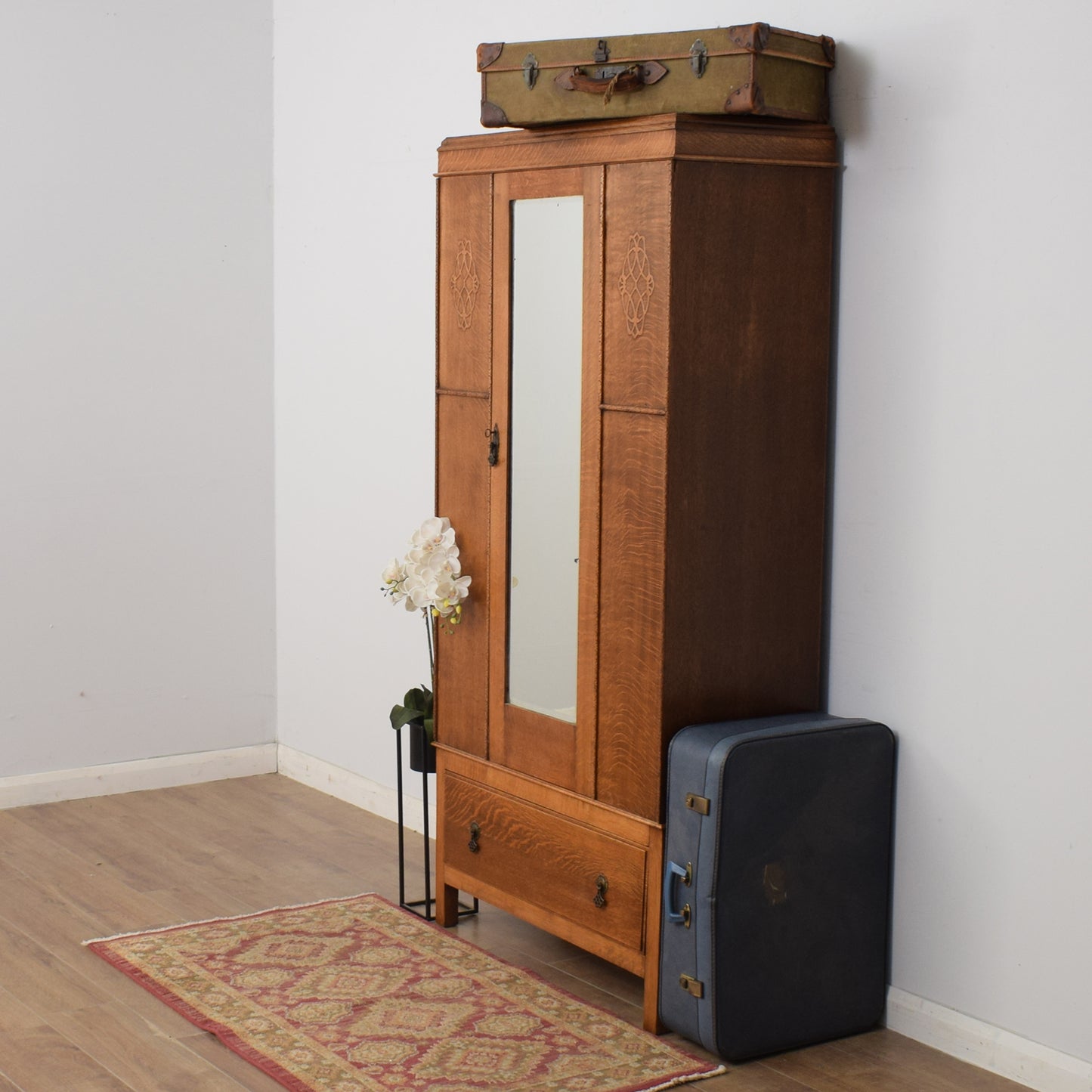 Restored Oak Hallrobe