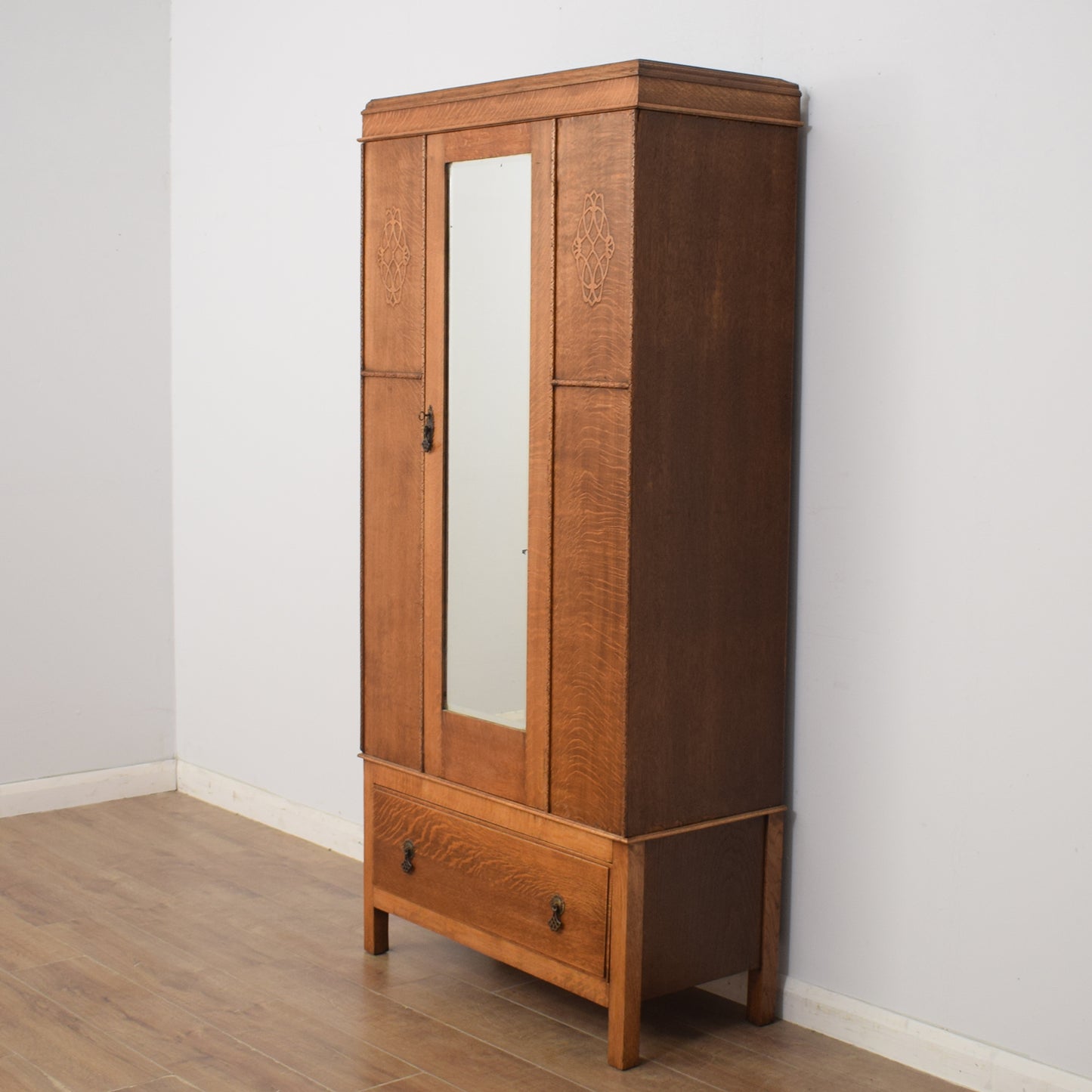 Restored Oak Hallrobe
