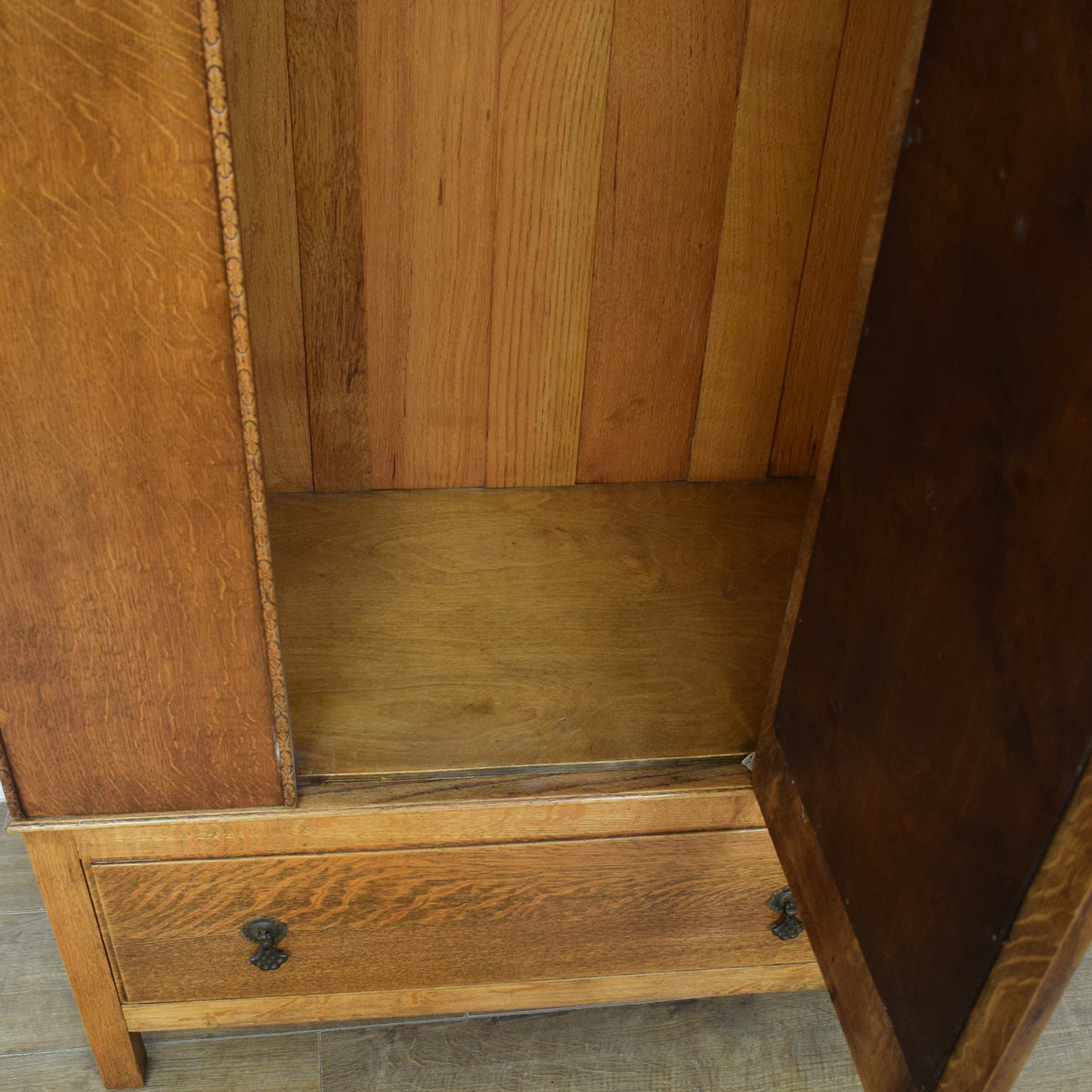 Restored Oak Hallrobe
