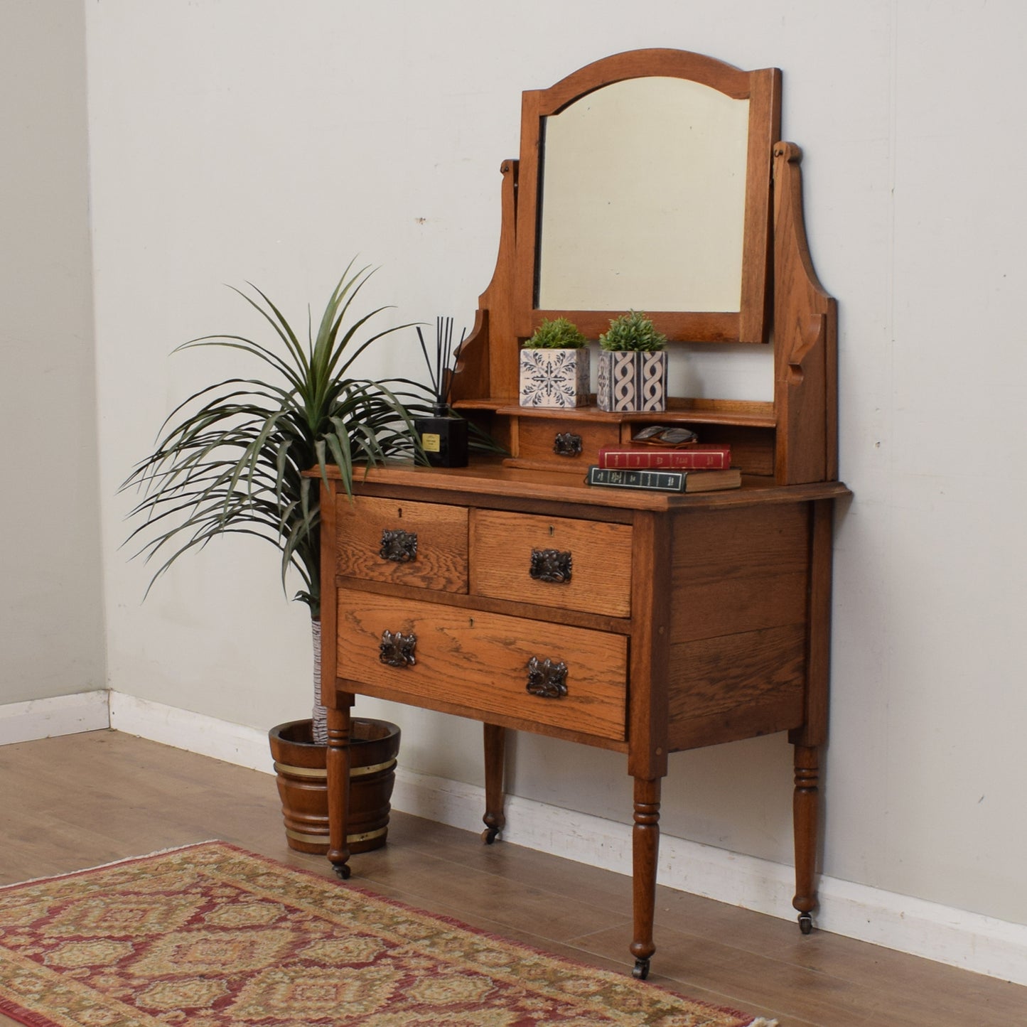 Oak Dressing Table