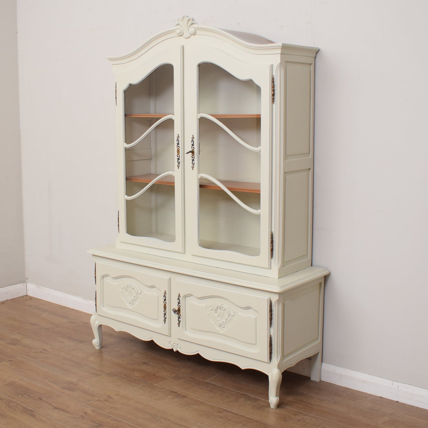 Painted French Vitrine