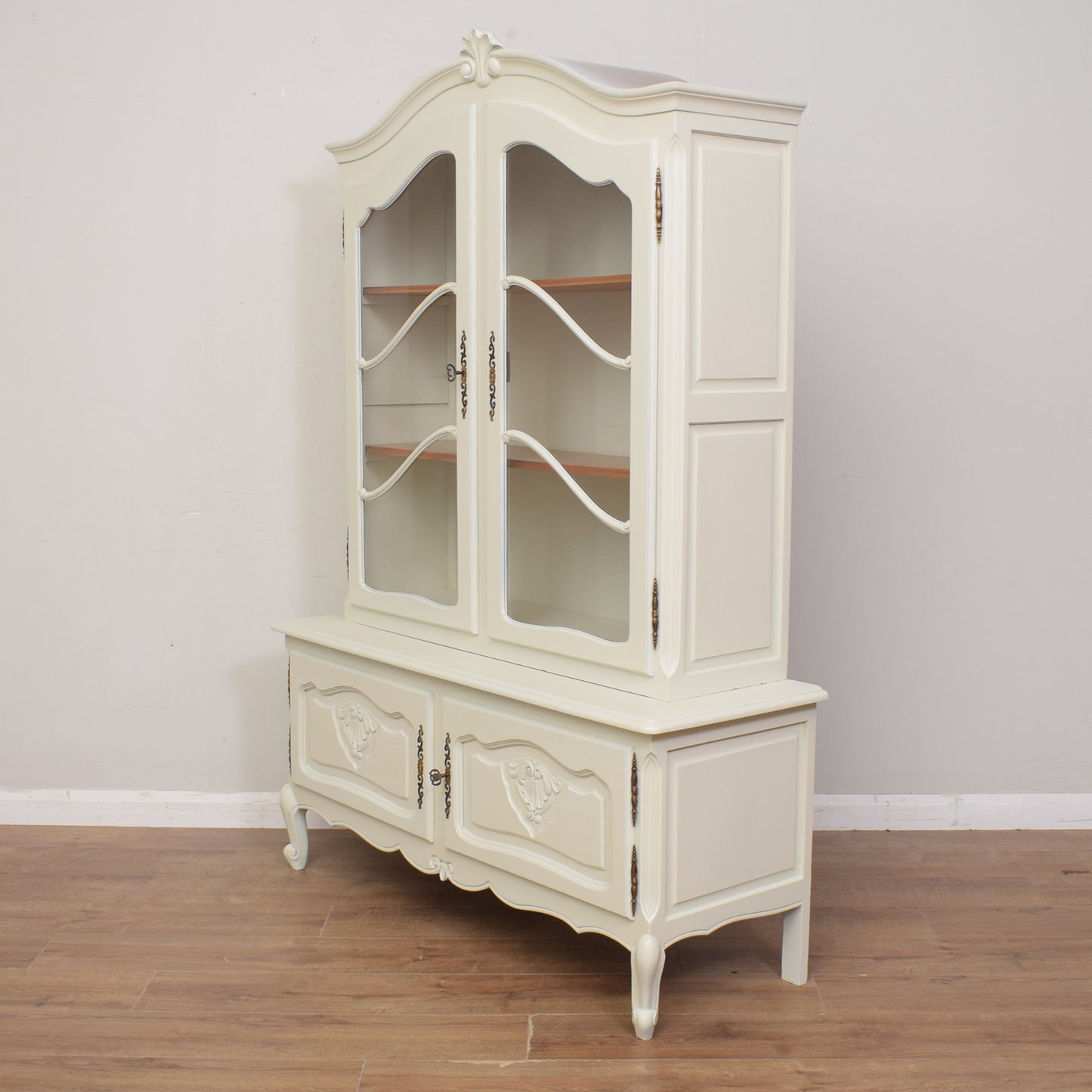 Painted French Vitrine