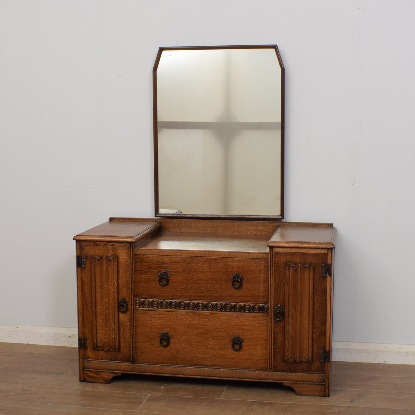 Restored Oak Dressing Table