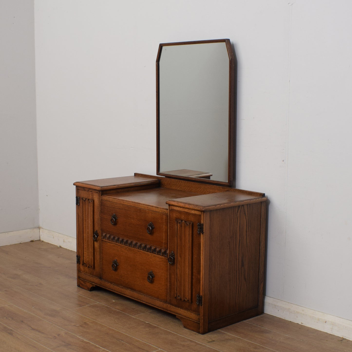 Restored Oak Dressing Table