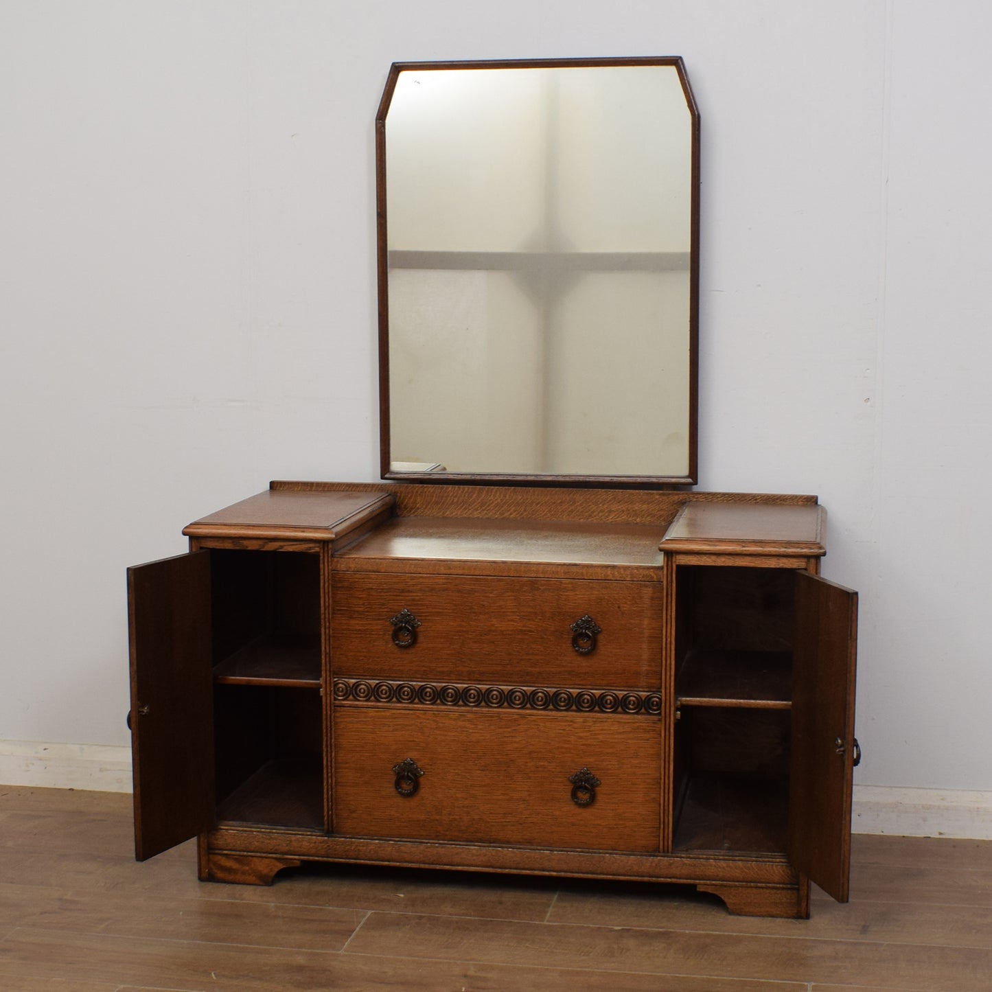 Restored Oak Dressing Table