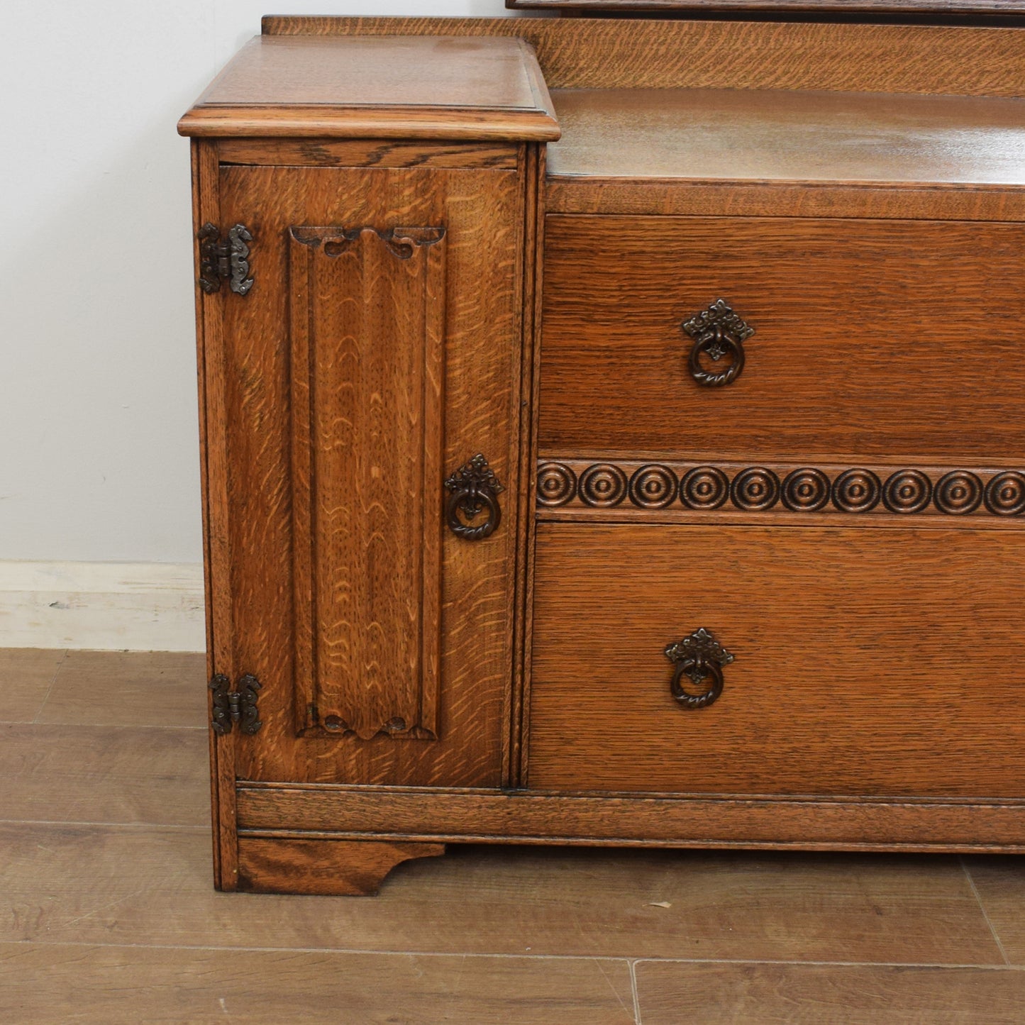 Restored Oak Dressing Table