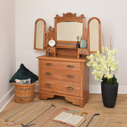 Satin Wood Dressing Table