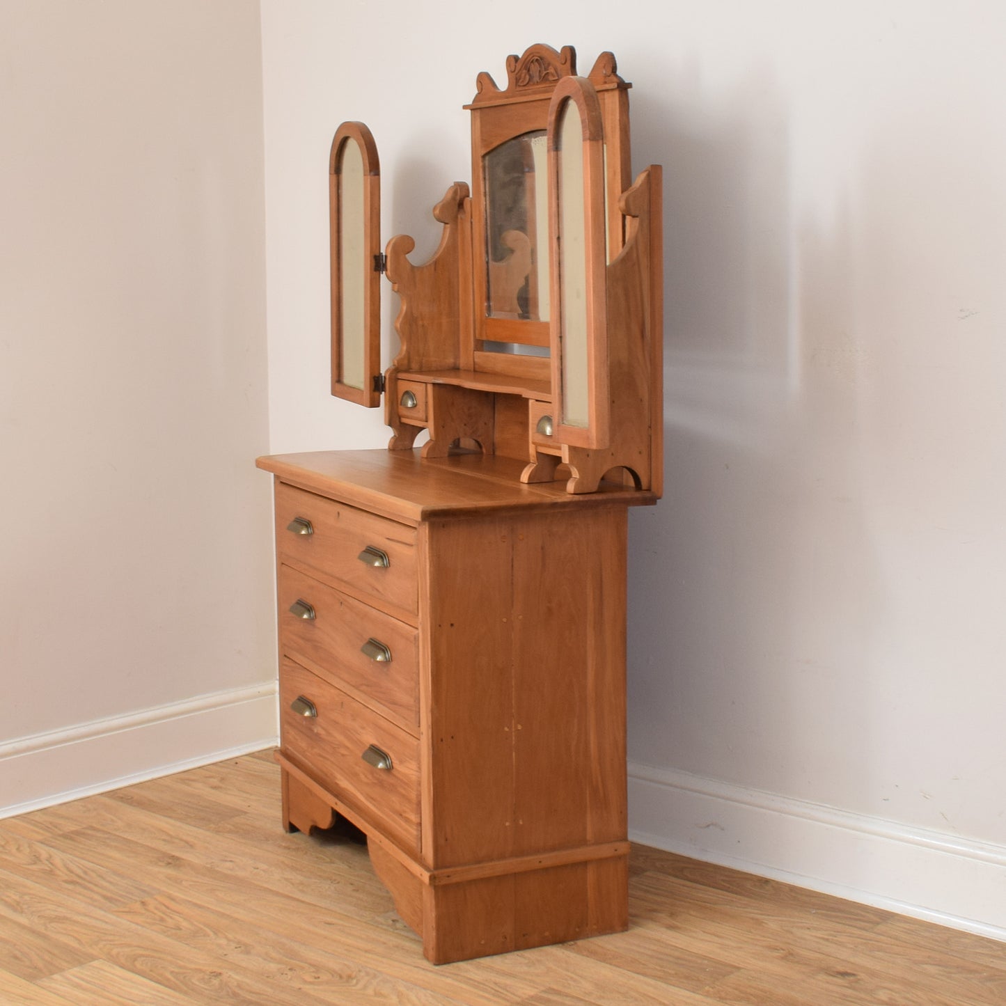Satin Wood Dressing Table