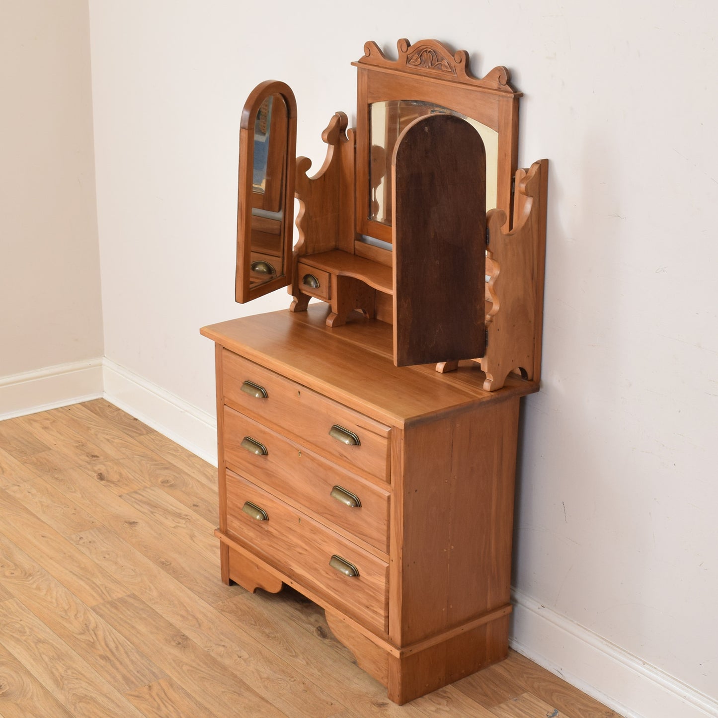 Satin Wood Dressing Table