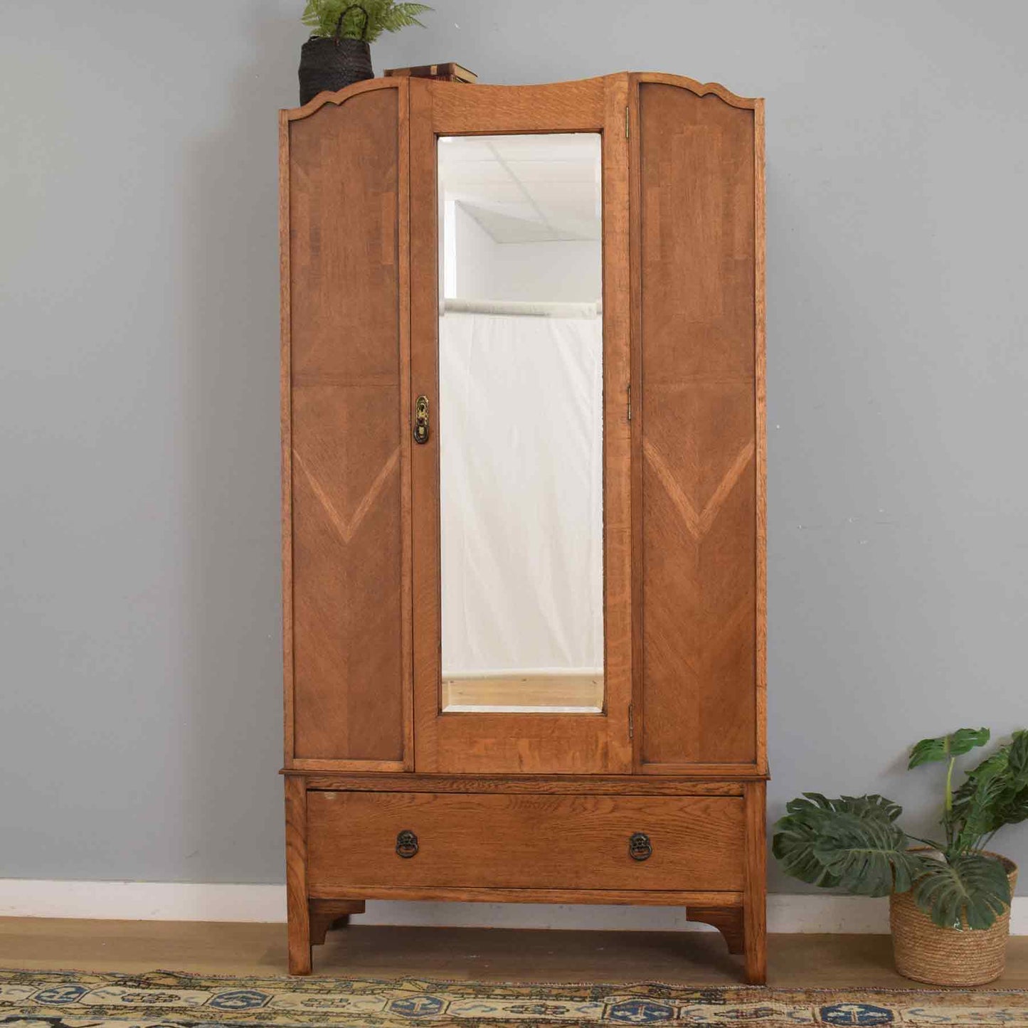 Restored Mirrored Hallrobe