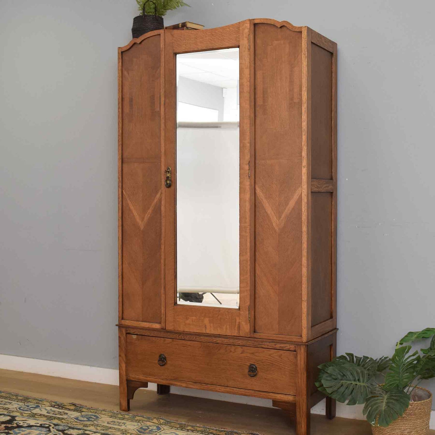 Restored Mirrored Hallrobe