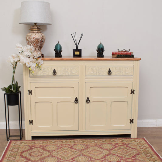 Painted Oak Sideboard