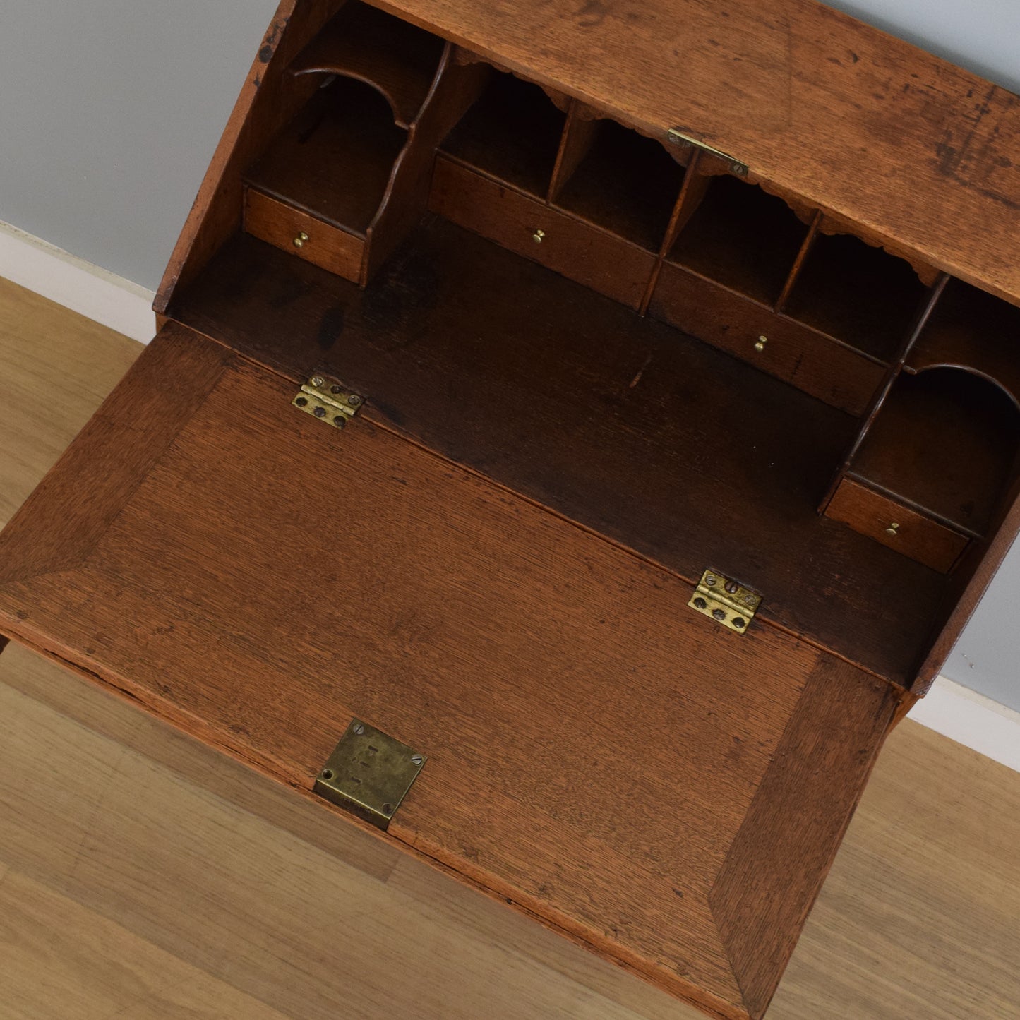 Small Georgian Oak Bureau