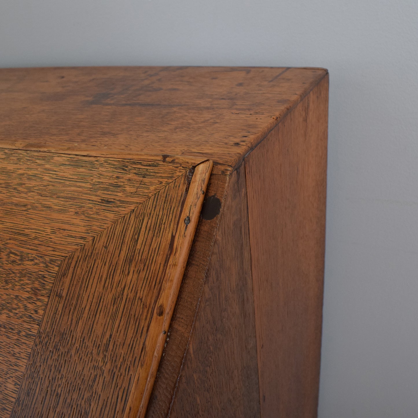 Small Georgian Oak Bureau