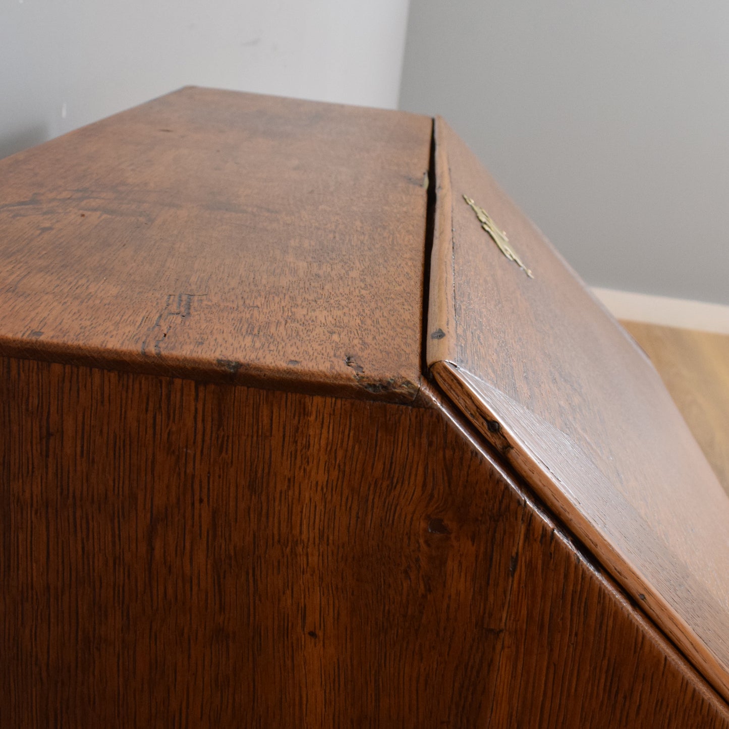 Small Georgian Oak Bureau