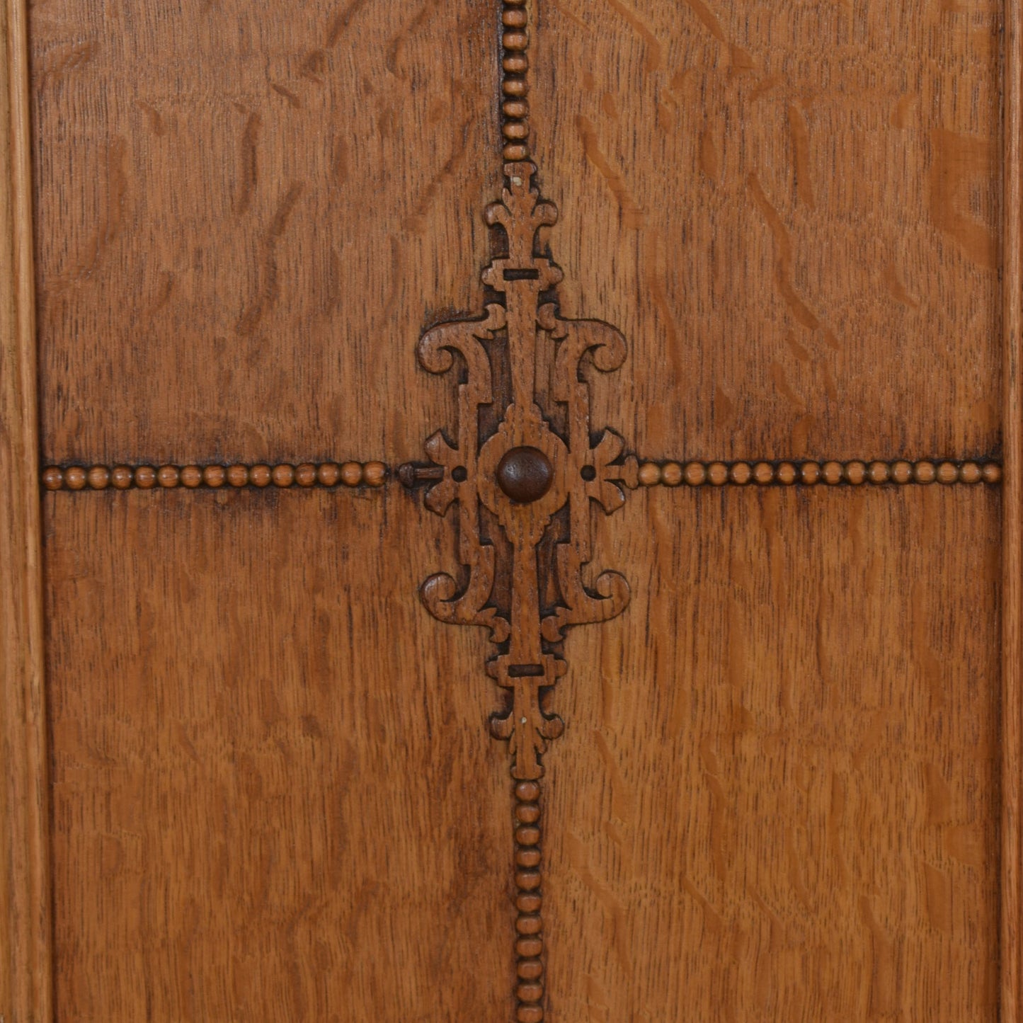 Unusual Oak Tallboy