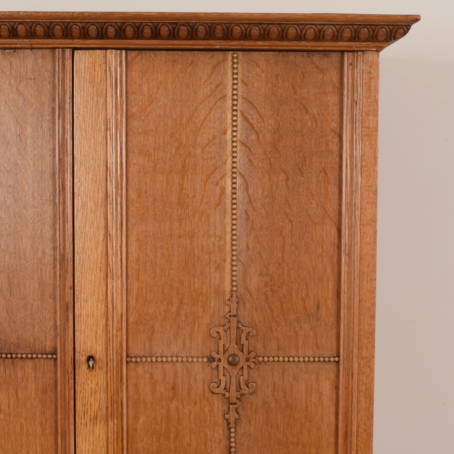 Unusual Oak Tallboy