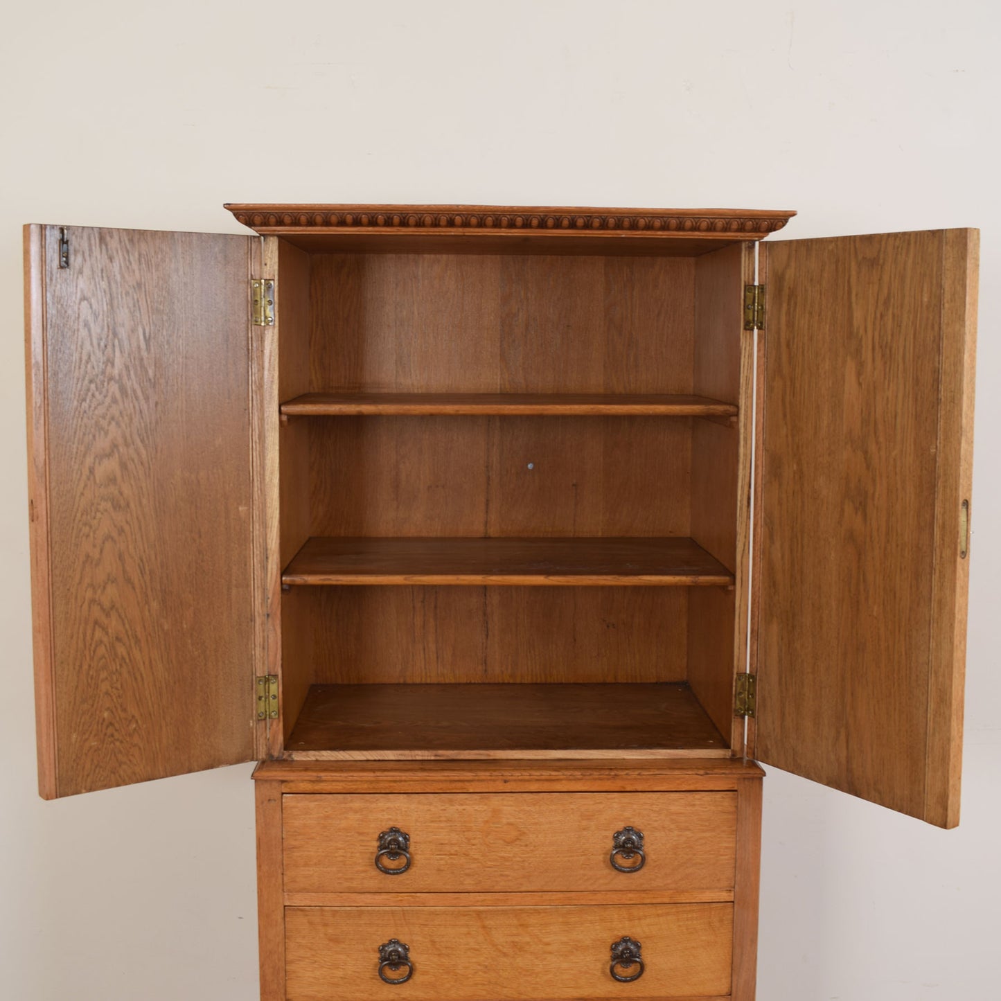 Unusual Oak Tallboy