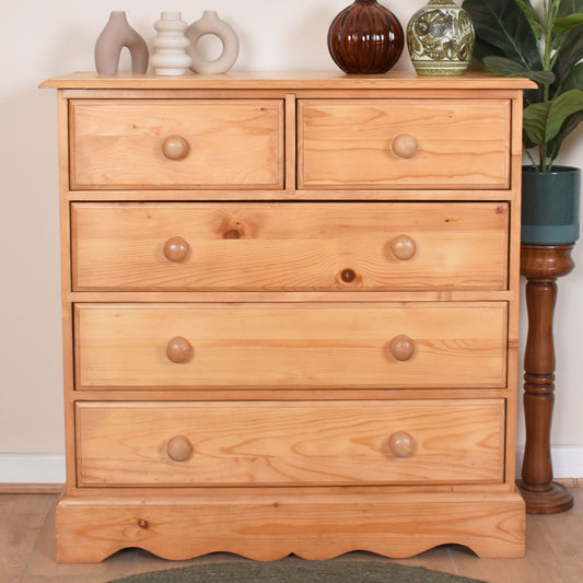 Large Pine Chest of Drawers