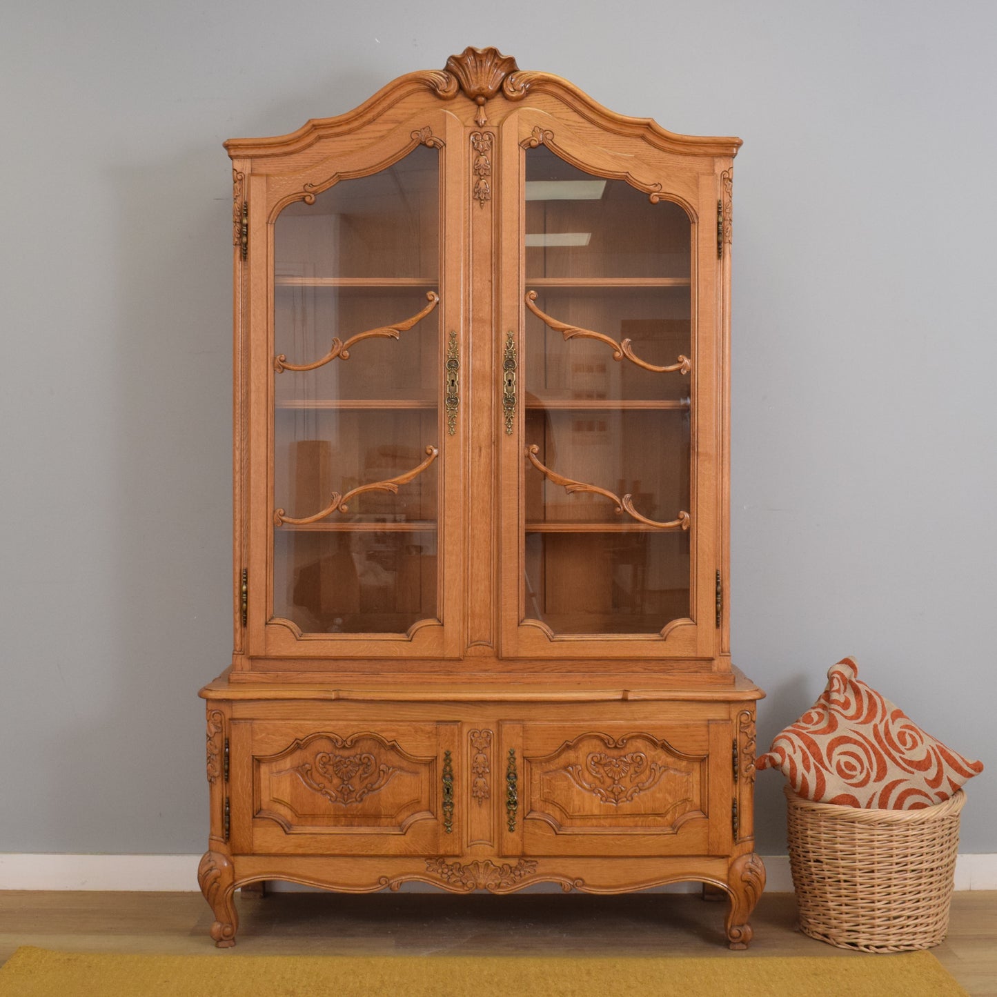Restored French Vitrine