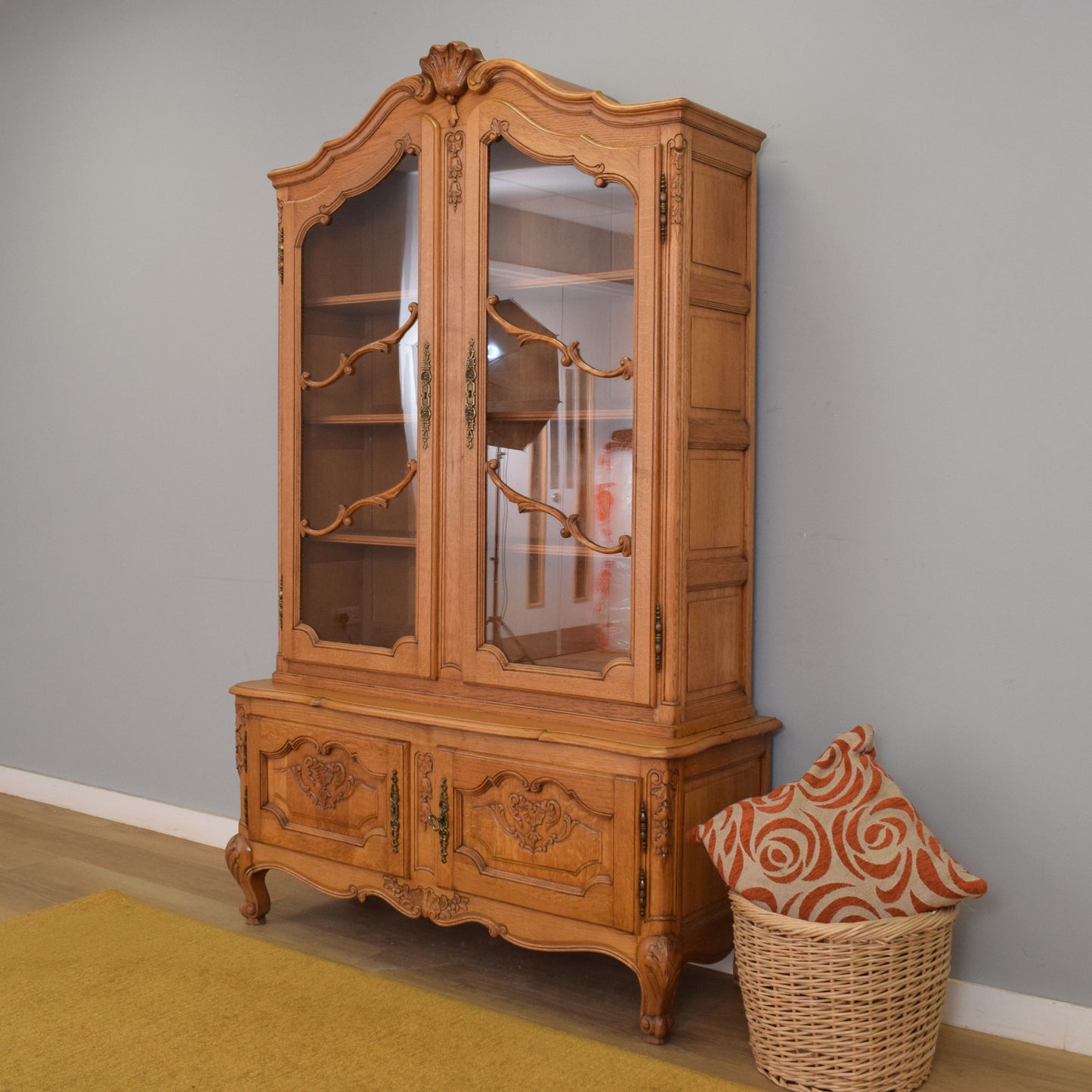 Restored French Vitrine