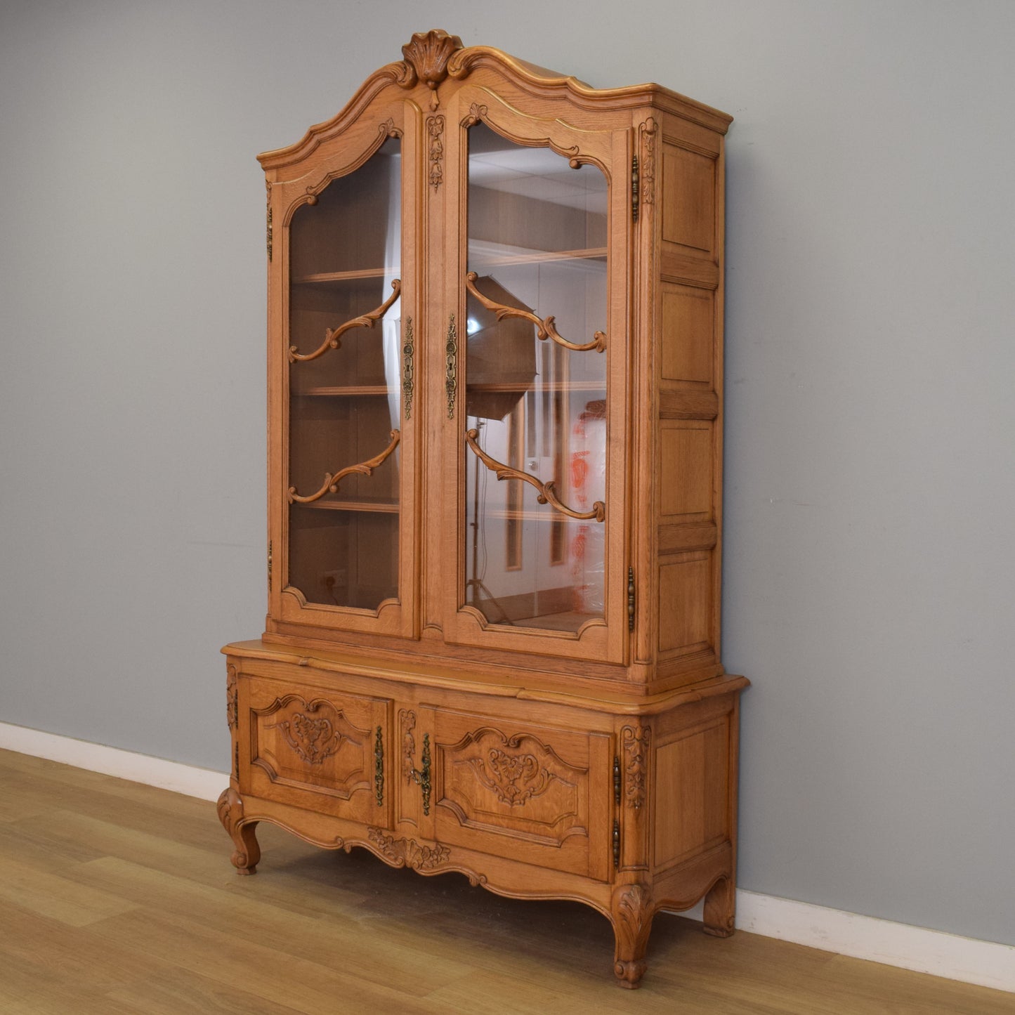 Restored French Vitrine