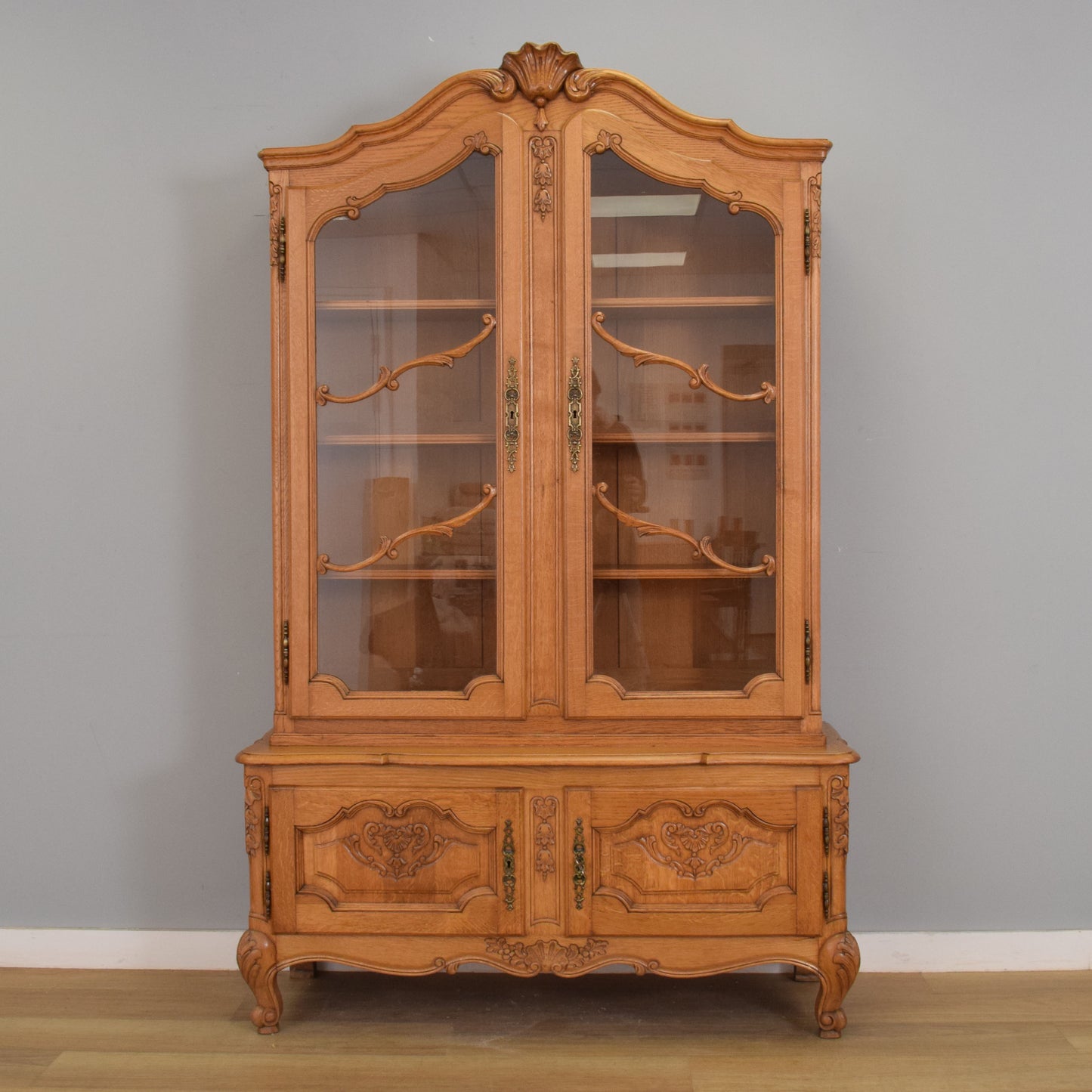 Restored French Vitrine
