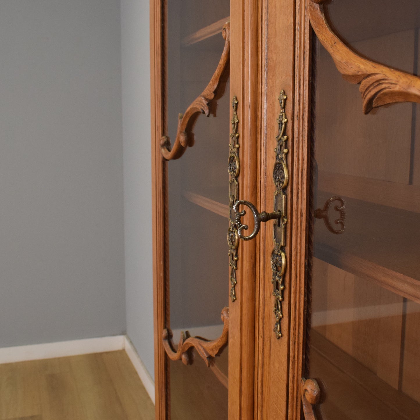 Restored French Vitrine