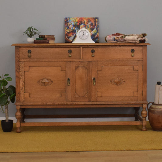Restored Oak Sideboard