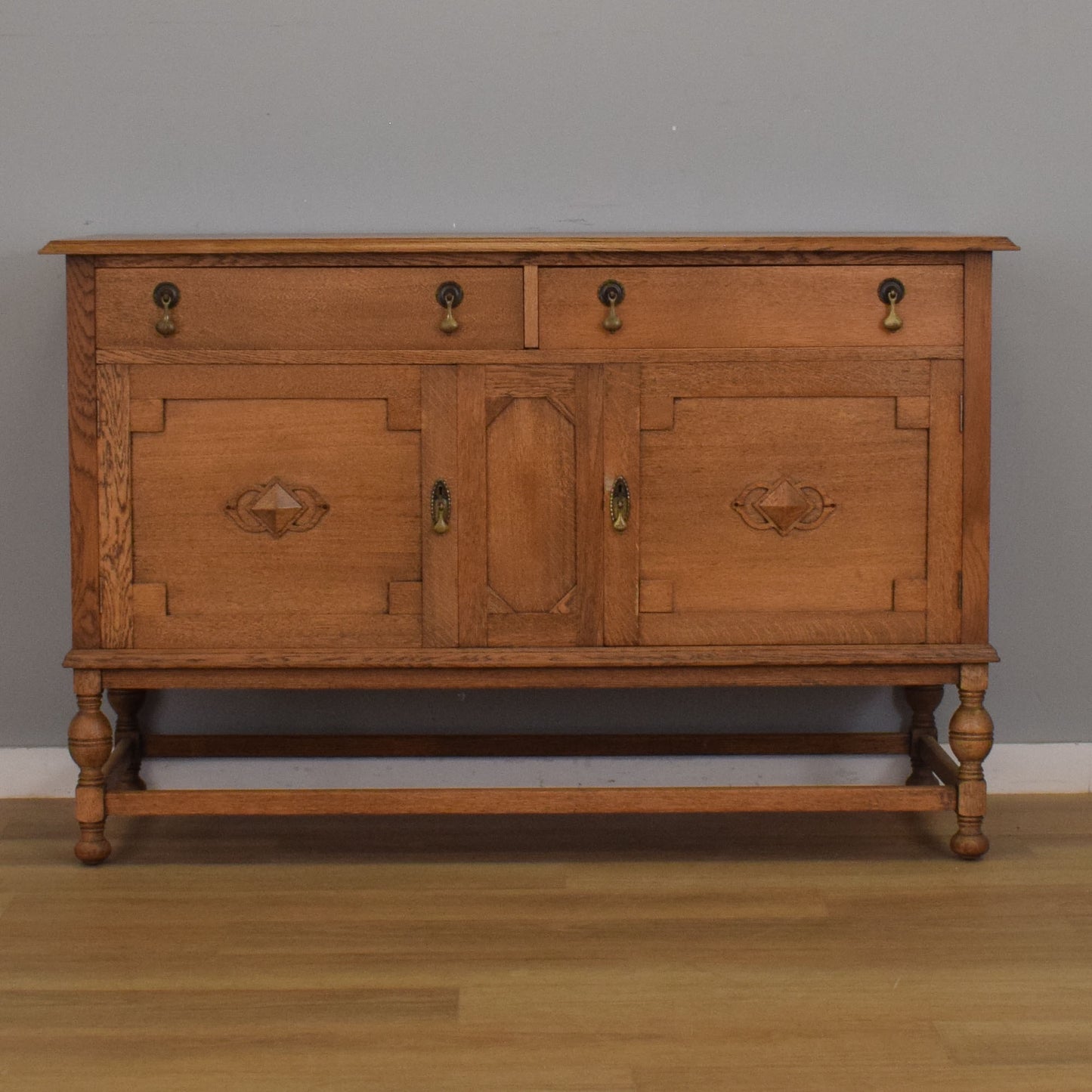 Restored Oak Sideboard