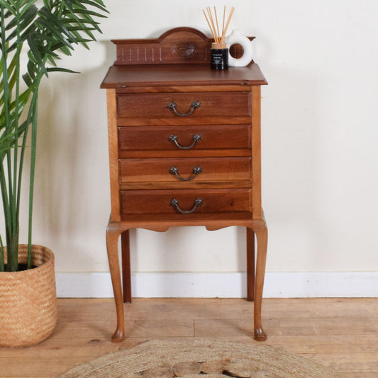 Restored Mahogany Sheet Music Cabinet