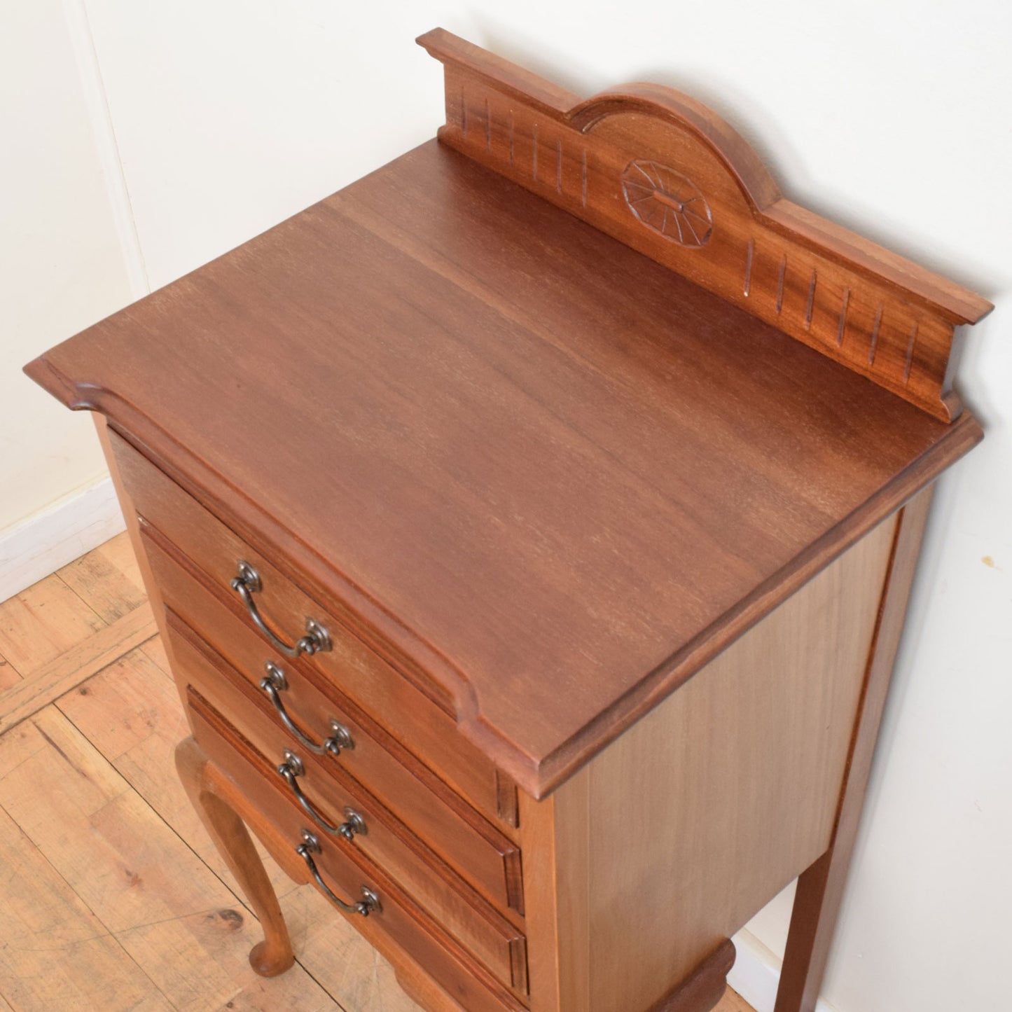 Restored Mahogany Sheet Music Cabinet