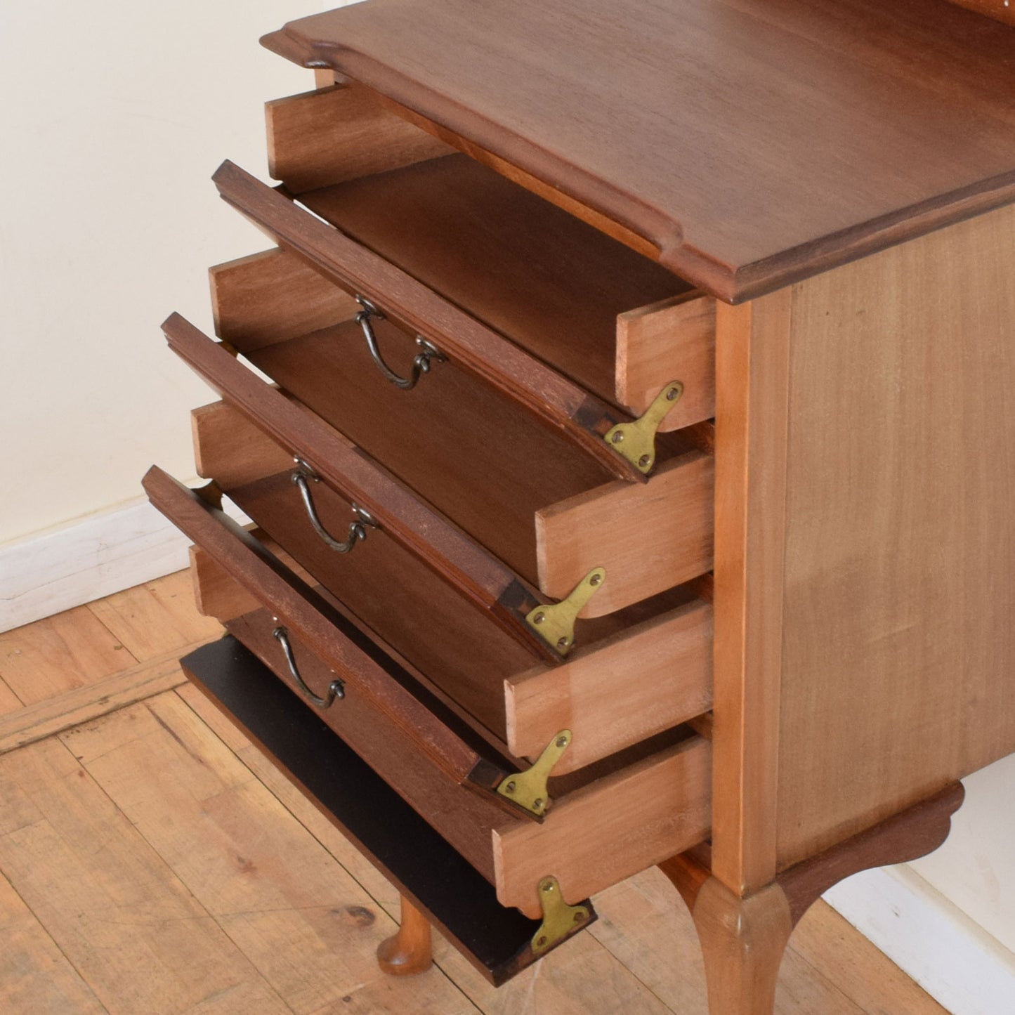 Restored Mahogany Sheet Music Cabinet