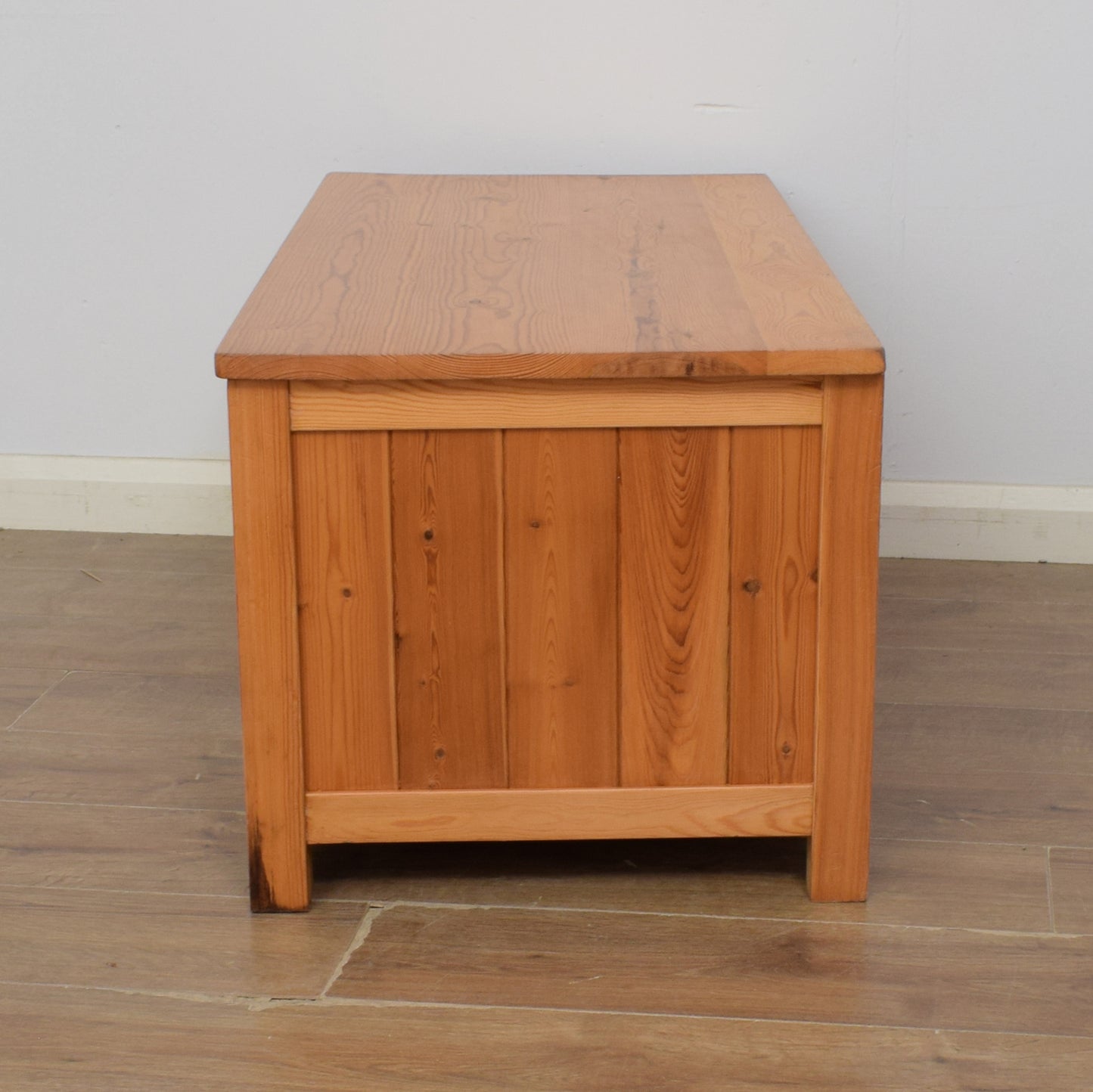 Pine Blanket Box
