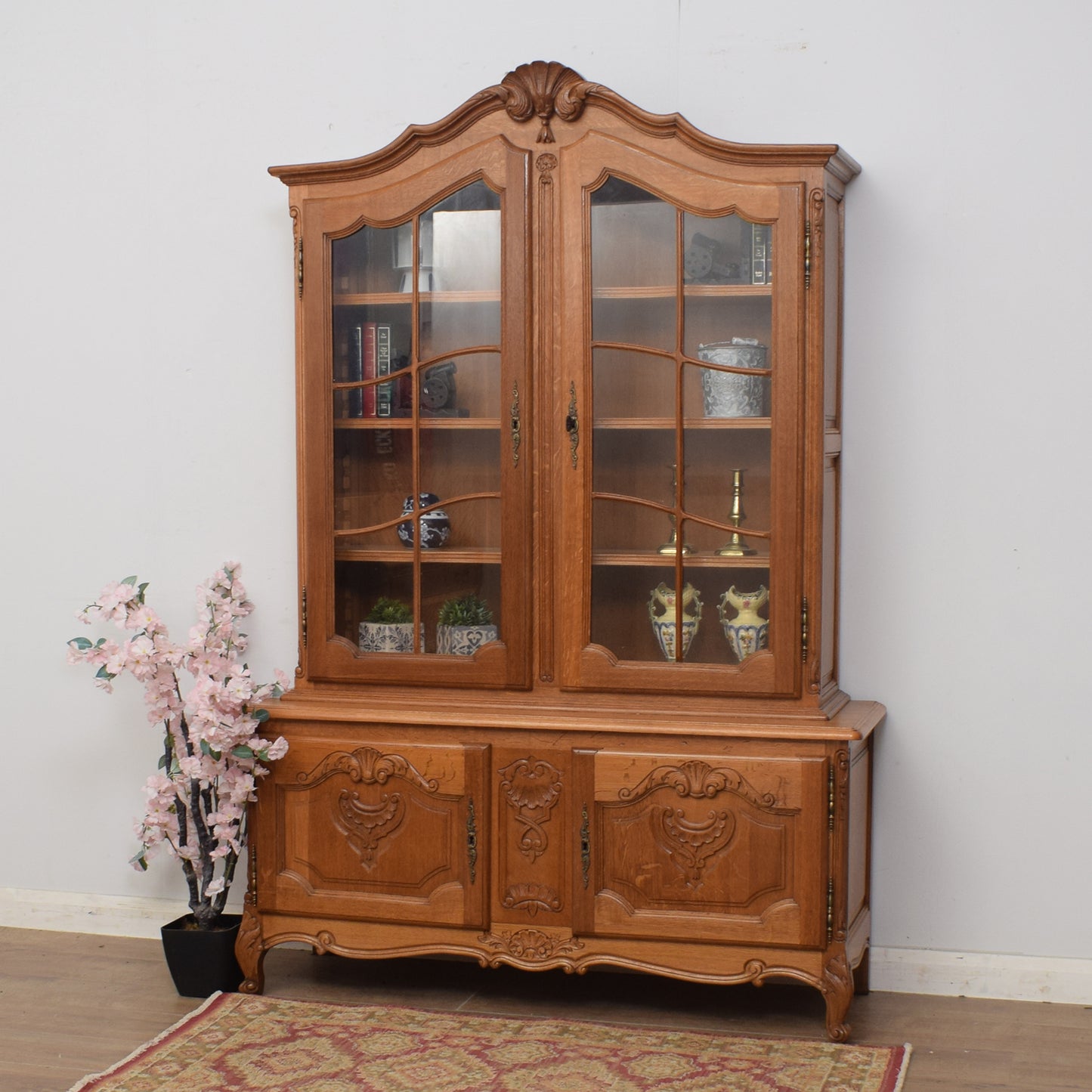 Restored French Vitrine