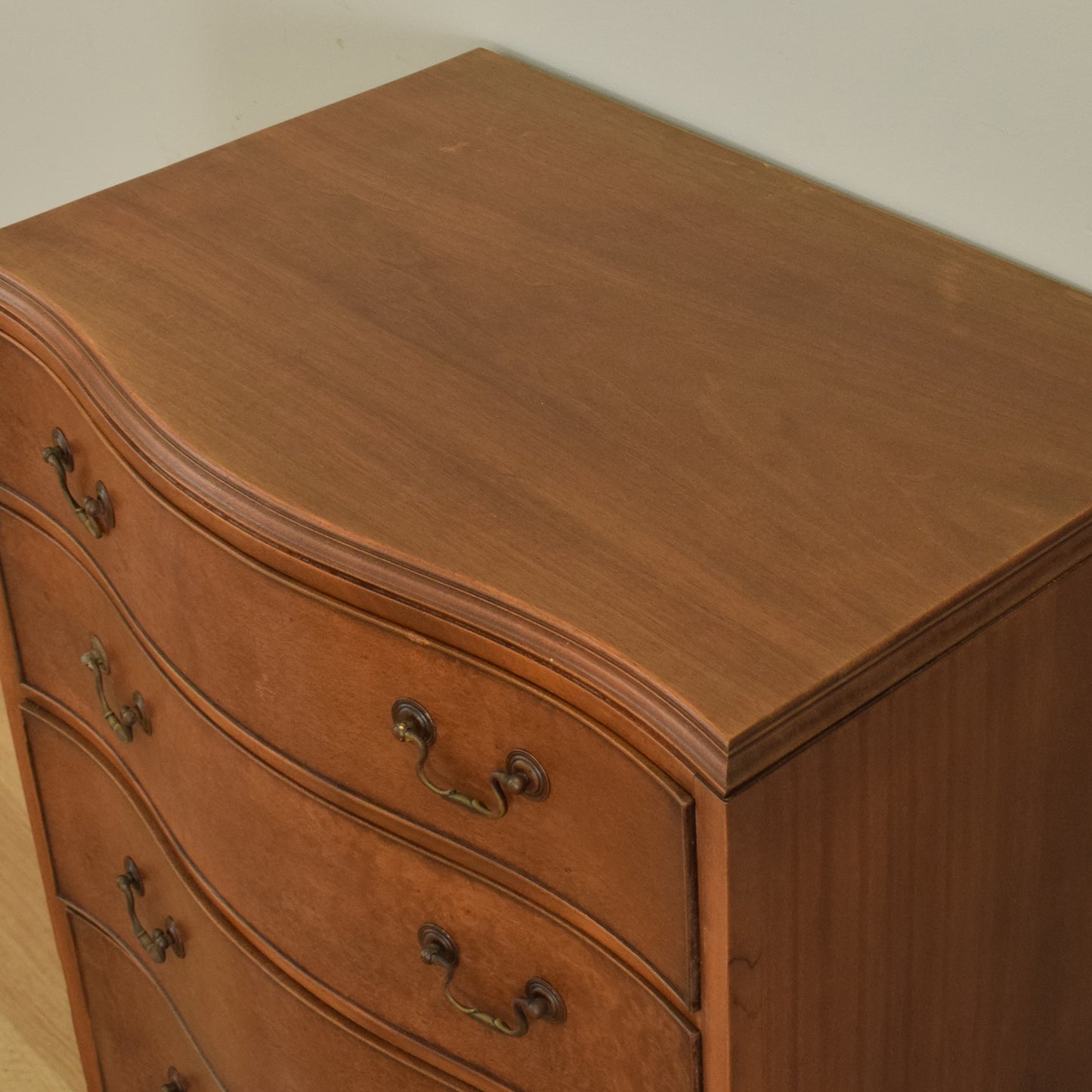 Mahogany and Walnut Chest of Drawers