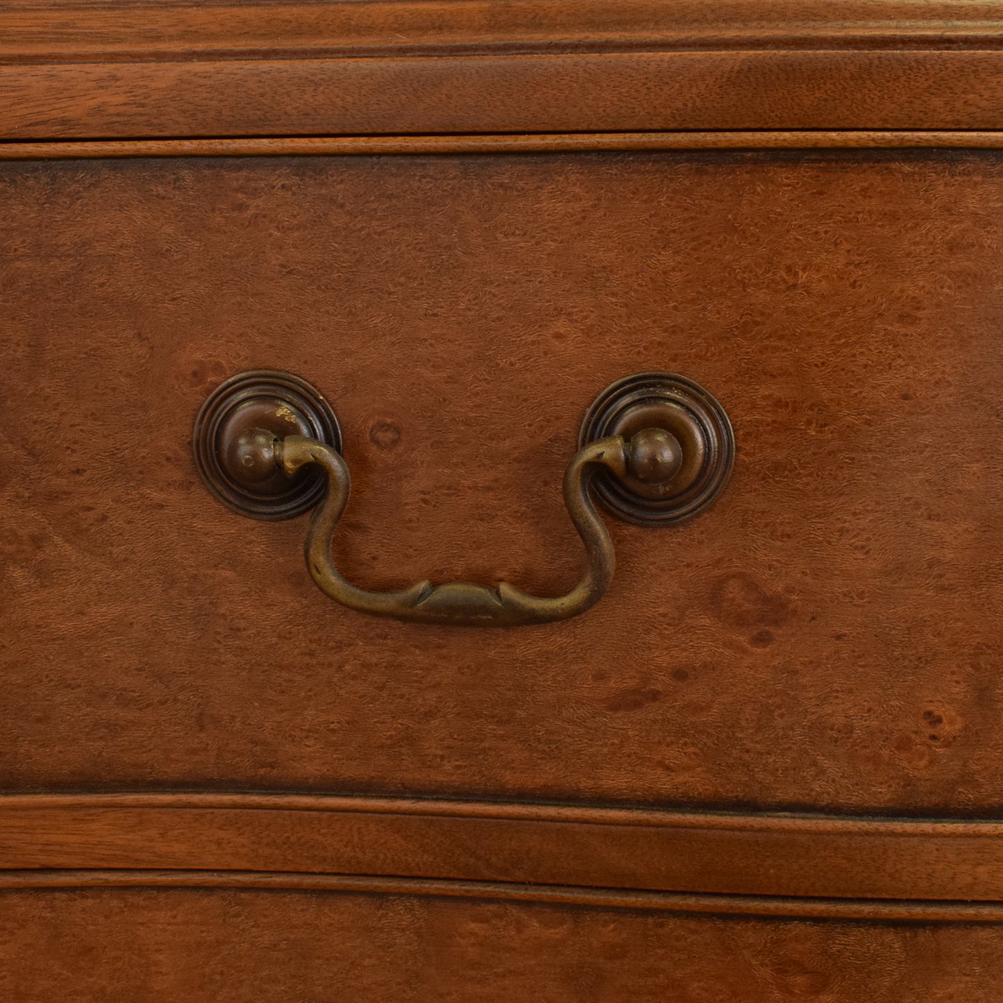 Mahogany and Walnut Chest of Drawers