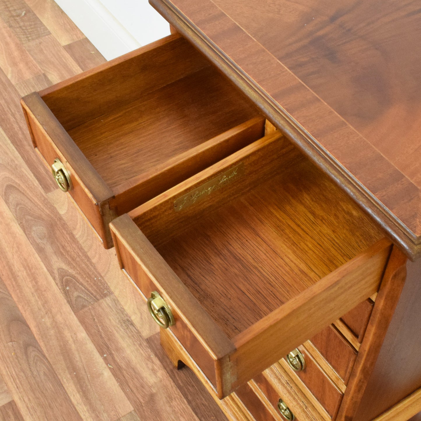 Flamed Mahogany Chest of Drawers