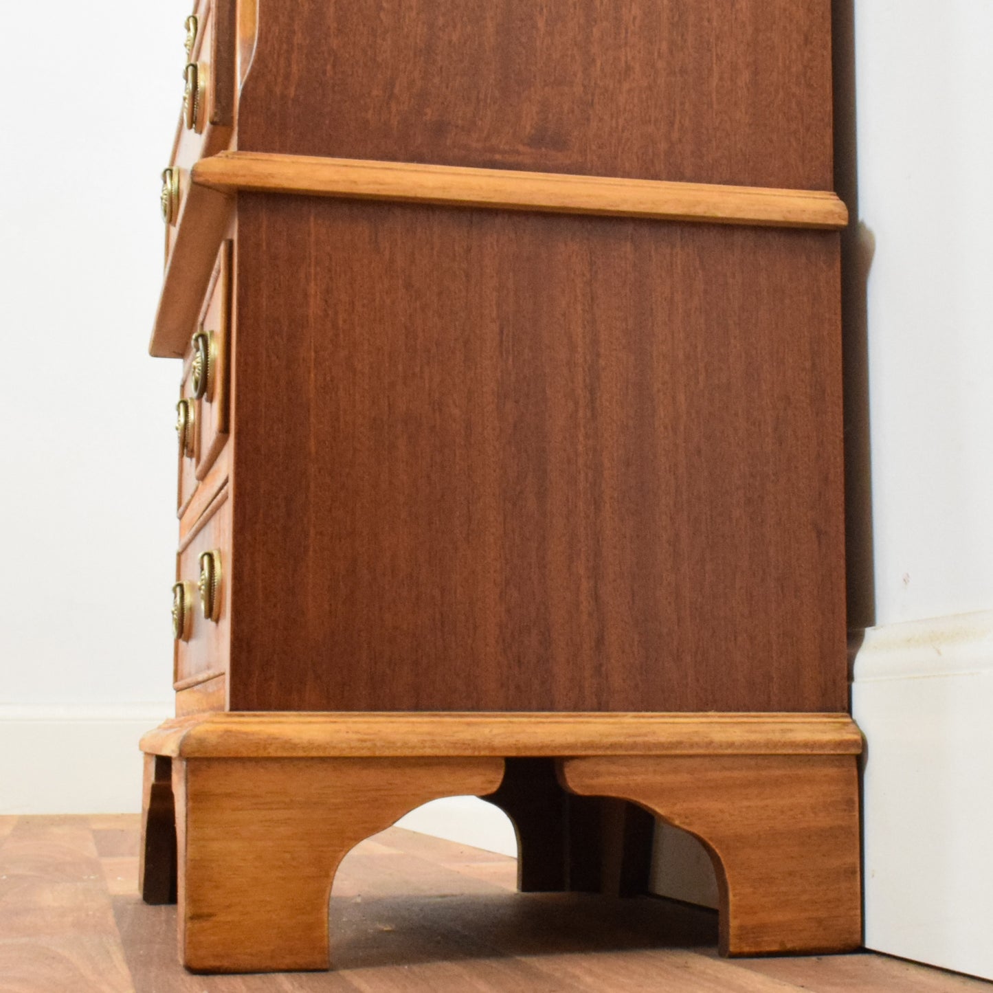 Flamed Mahogany Chest of Drawers