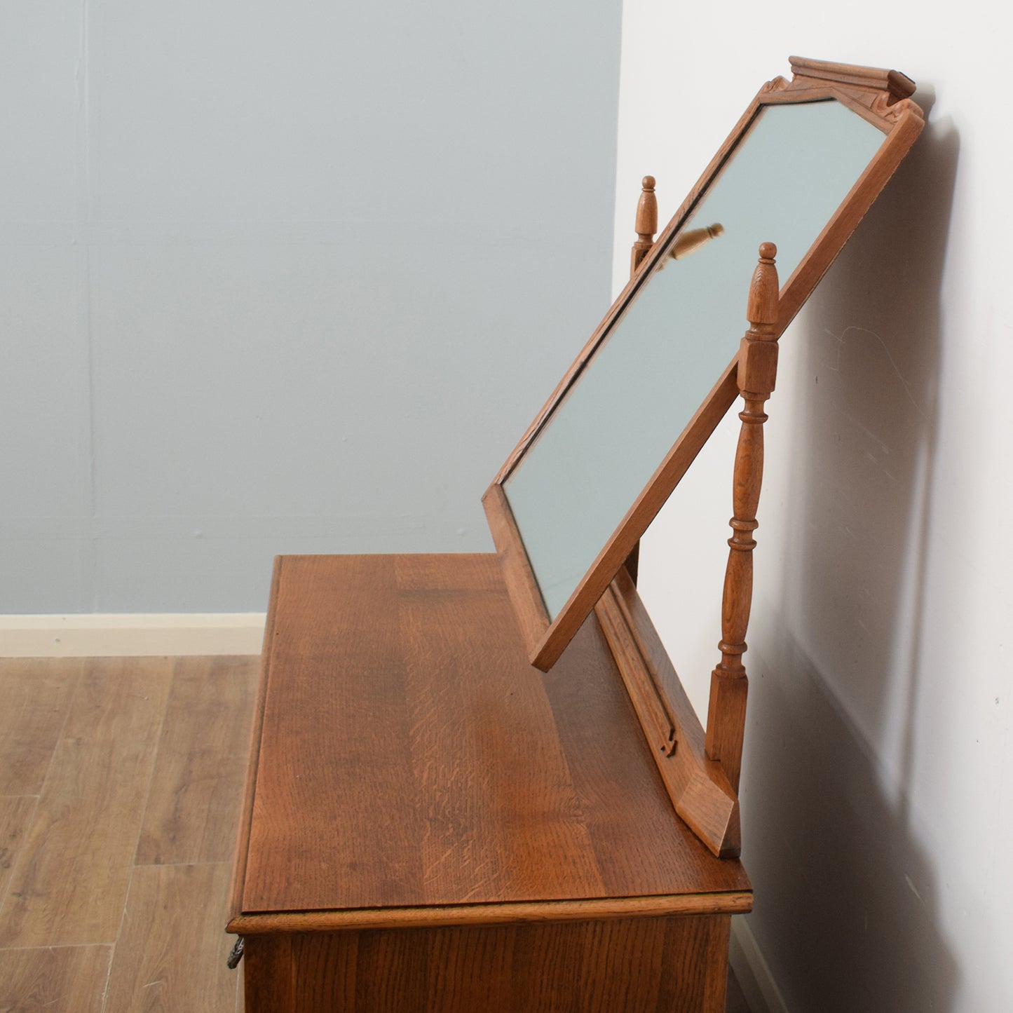 Restored Oak Dressing Table